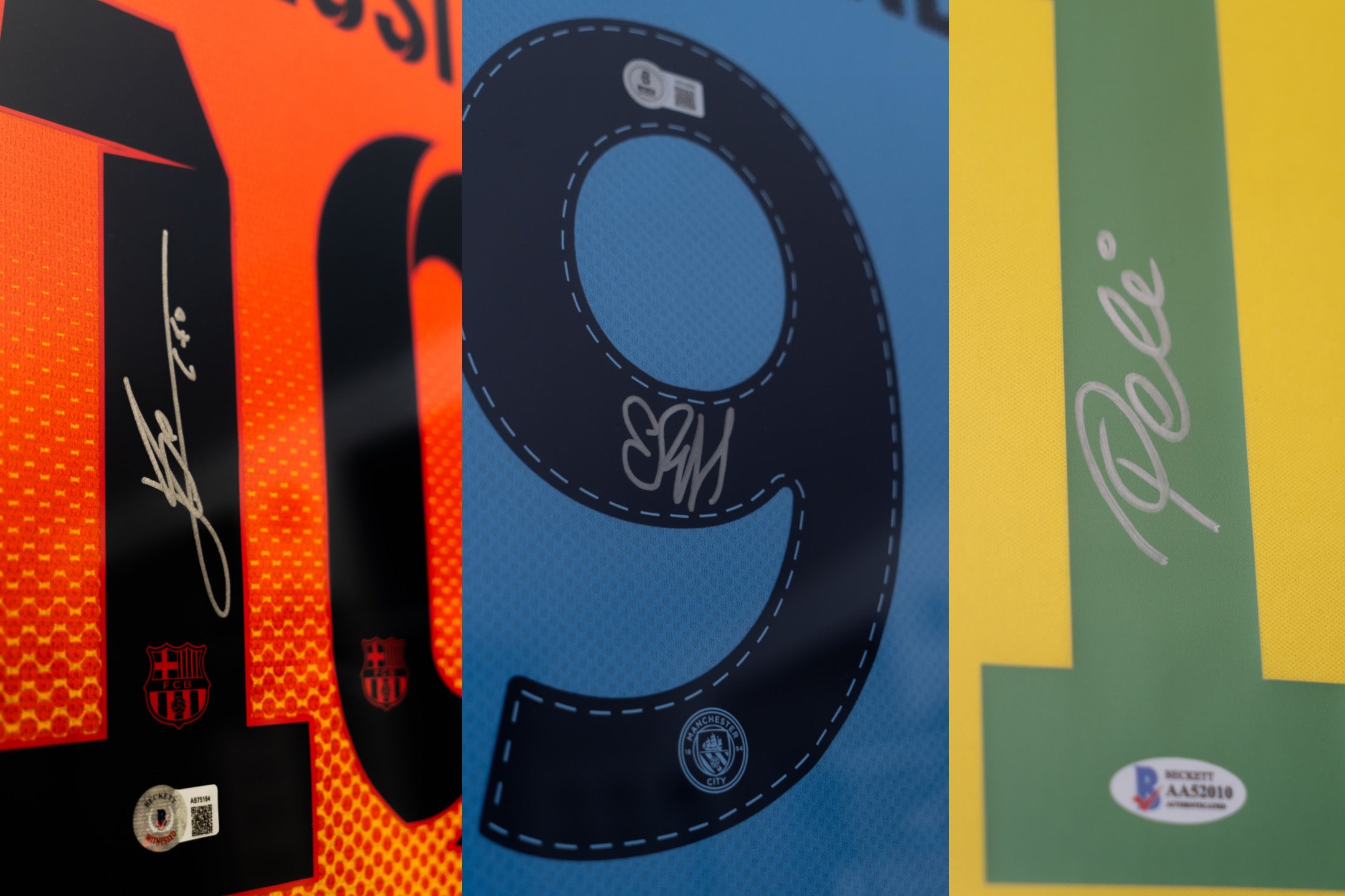 Signerte fotballdrakter