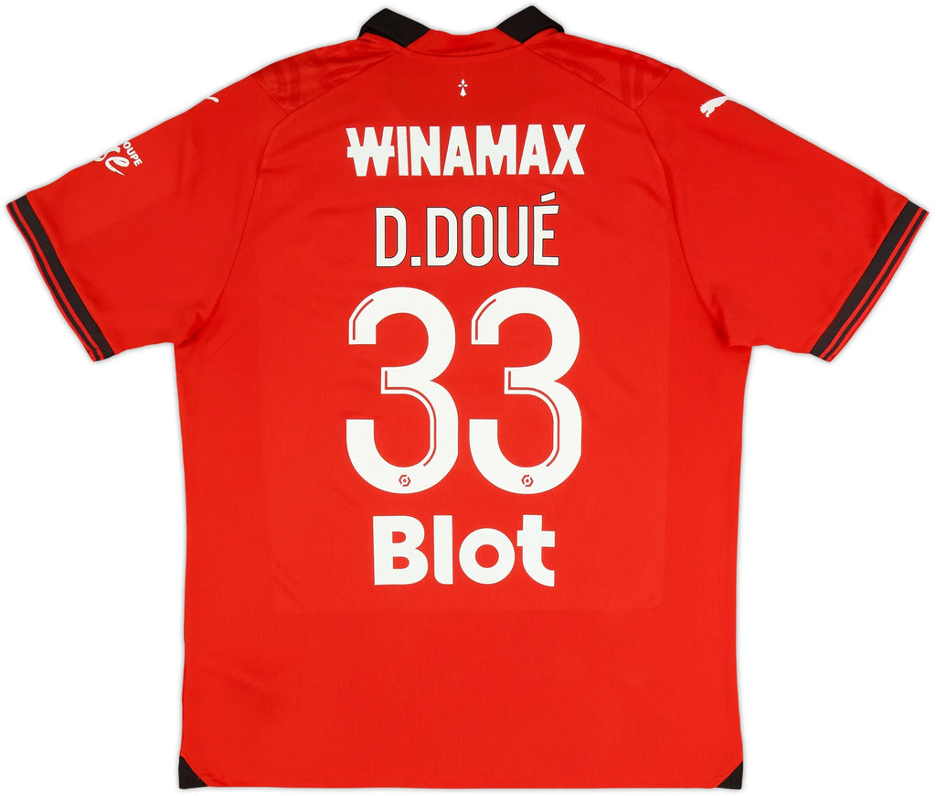 2023-24 Stade Rennais Hjemme drakt Doue #33