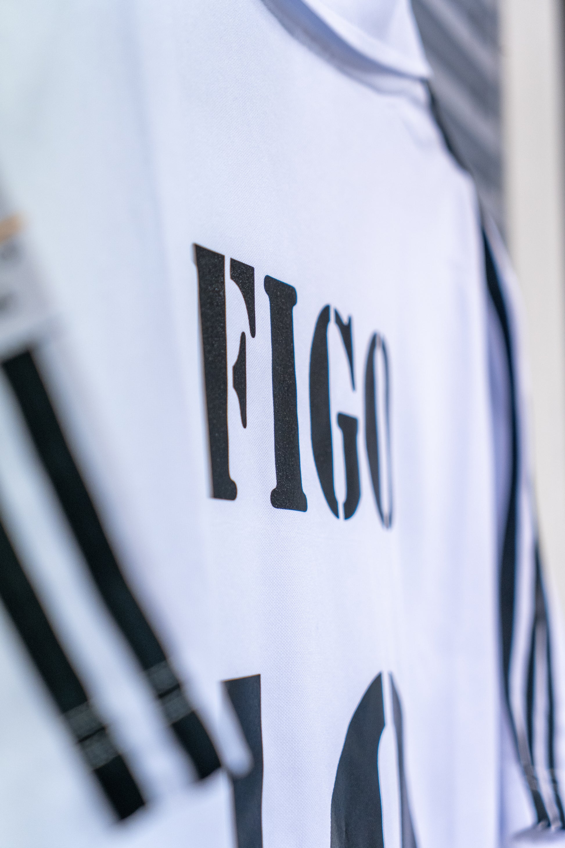 Signert Luis Figo Real Madrid drakt