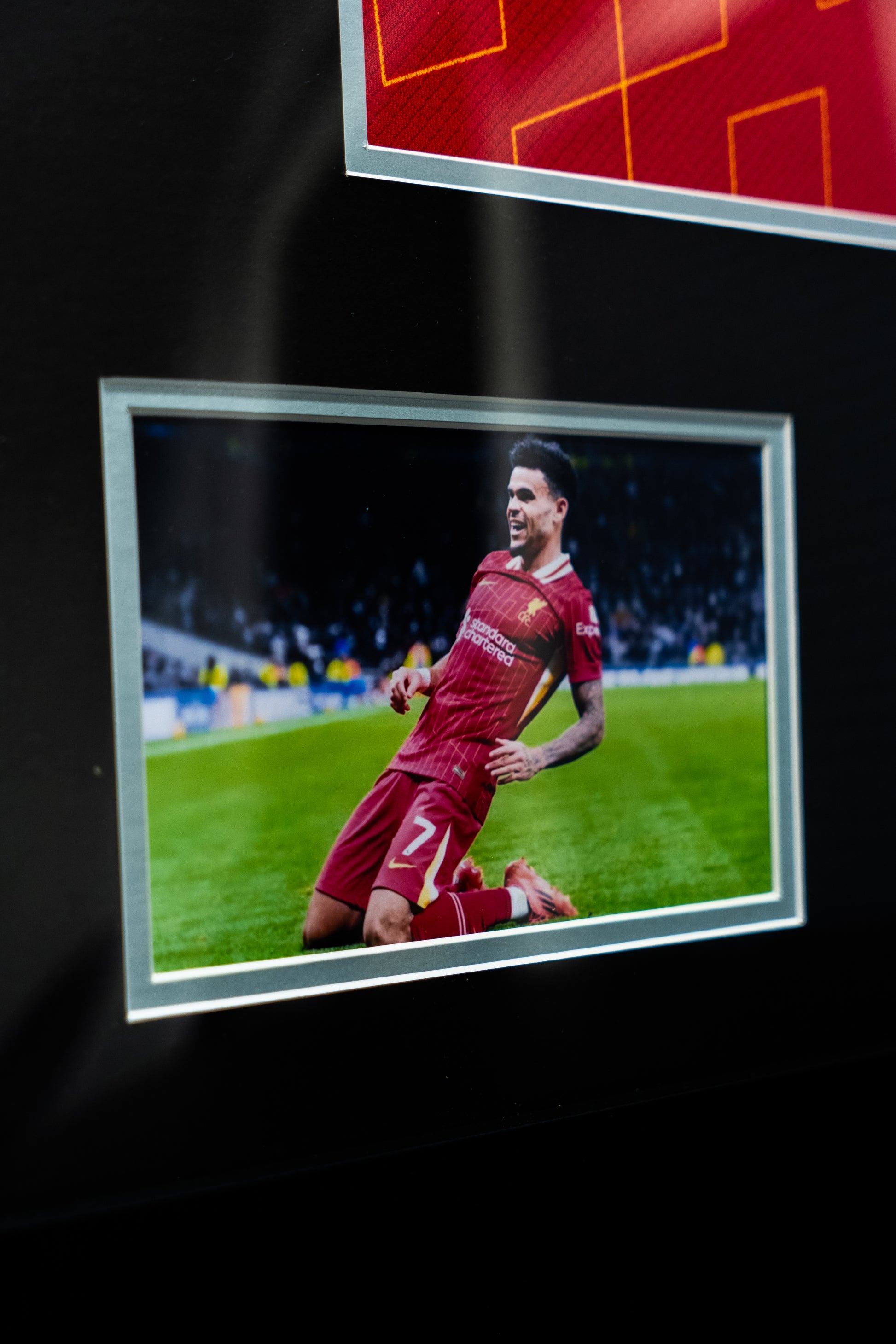 Signert Luis Diaz Liverpool Drakt