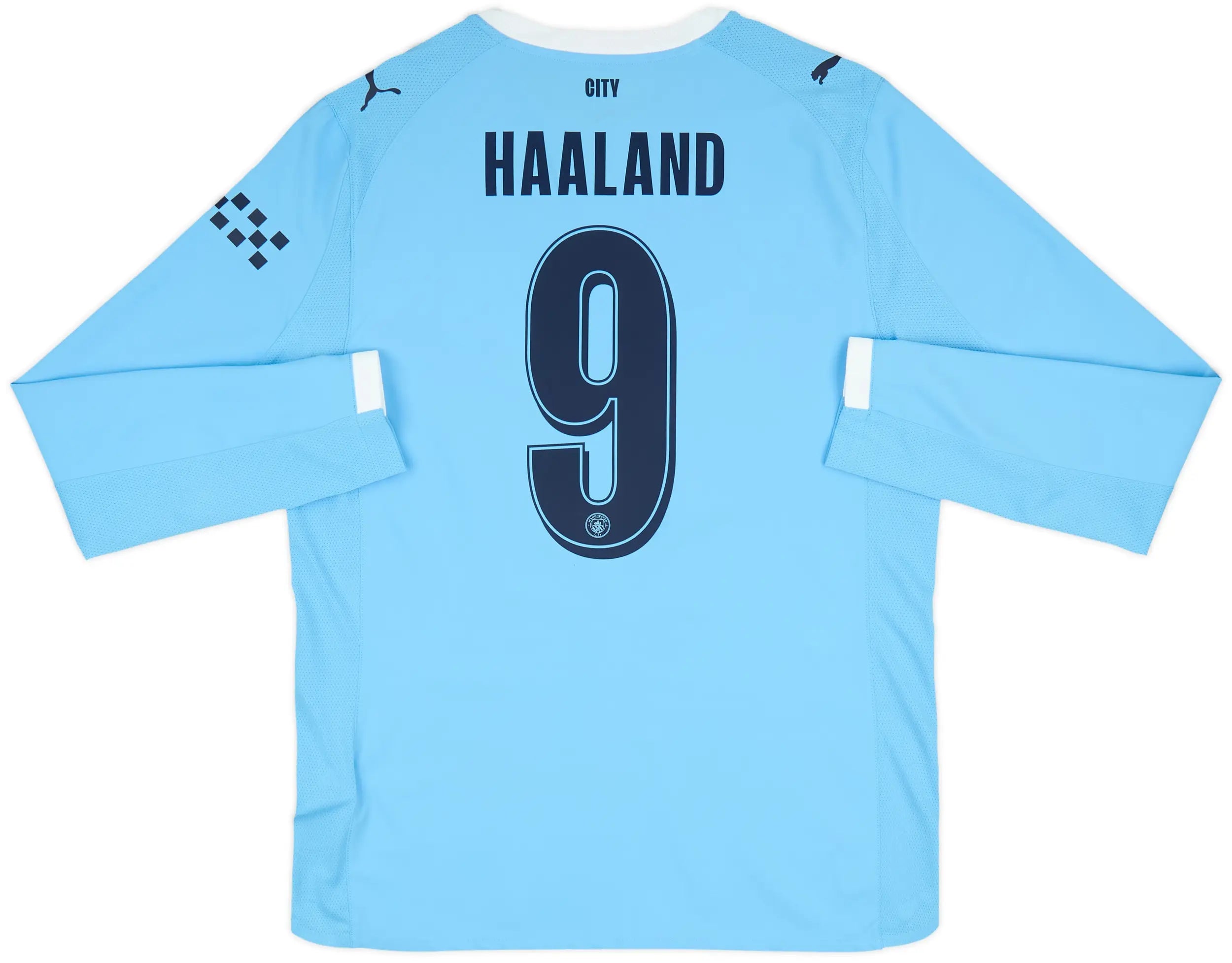 2025-26 Manchester City Hjemme L/S drakt Haaland #9