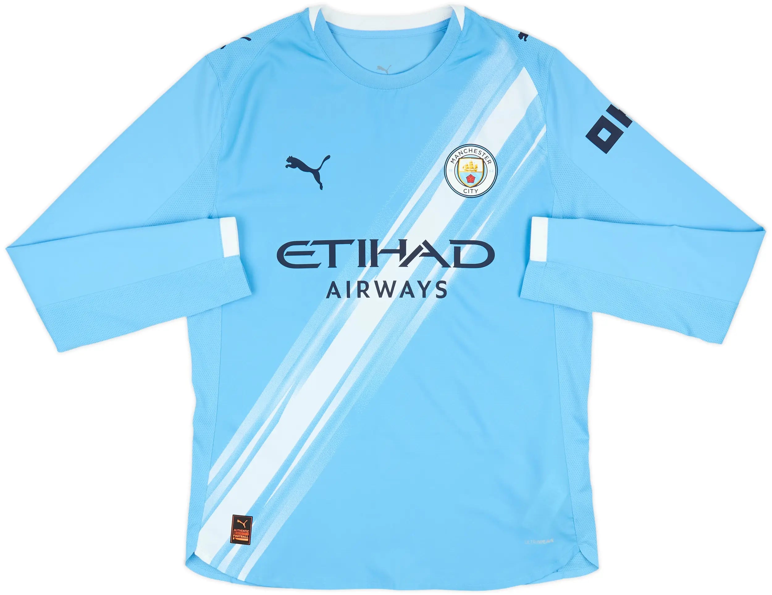 2025-26 Manchester City Hjemme L/S drakt Haaland #9
