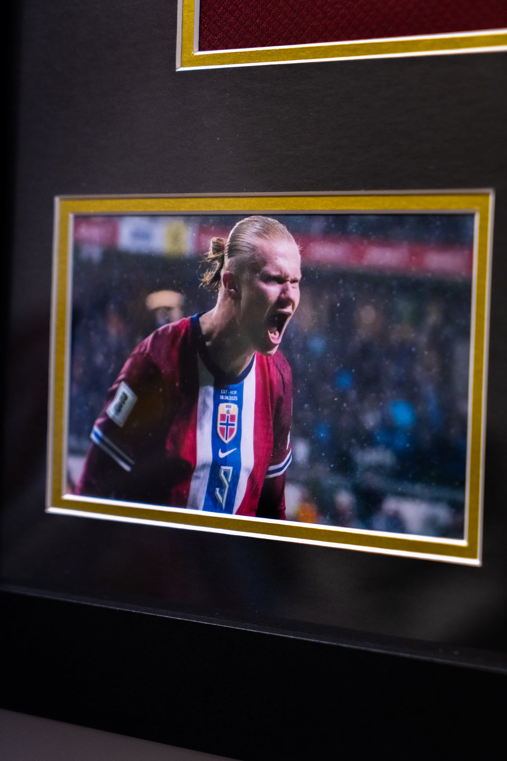 Signert Erling Braut Haaland Norge drakt