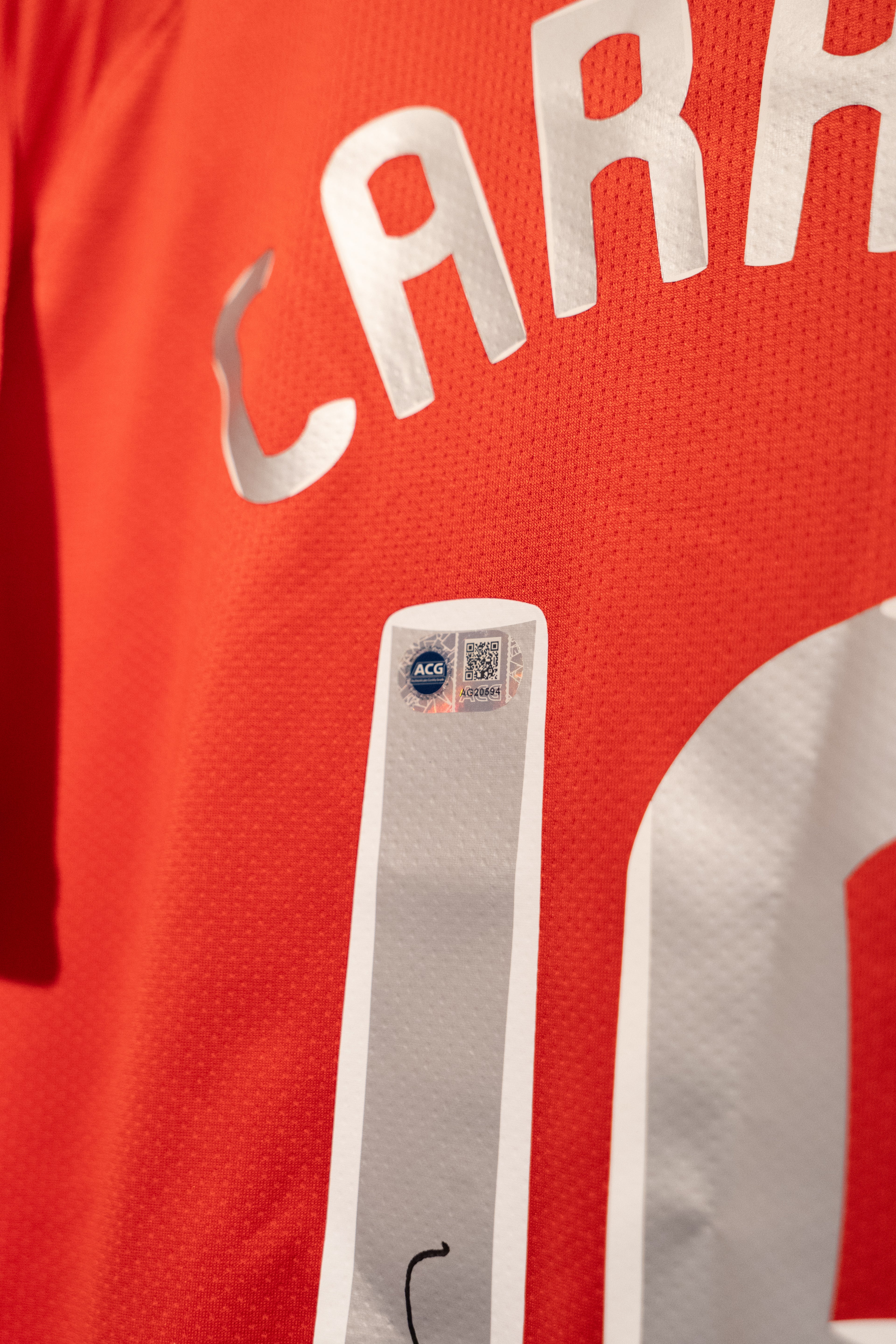 Michael Carrick Signert Manchester United drakt