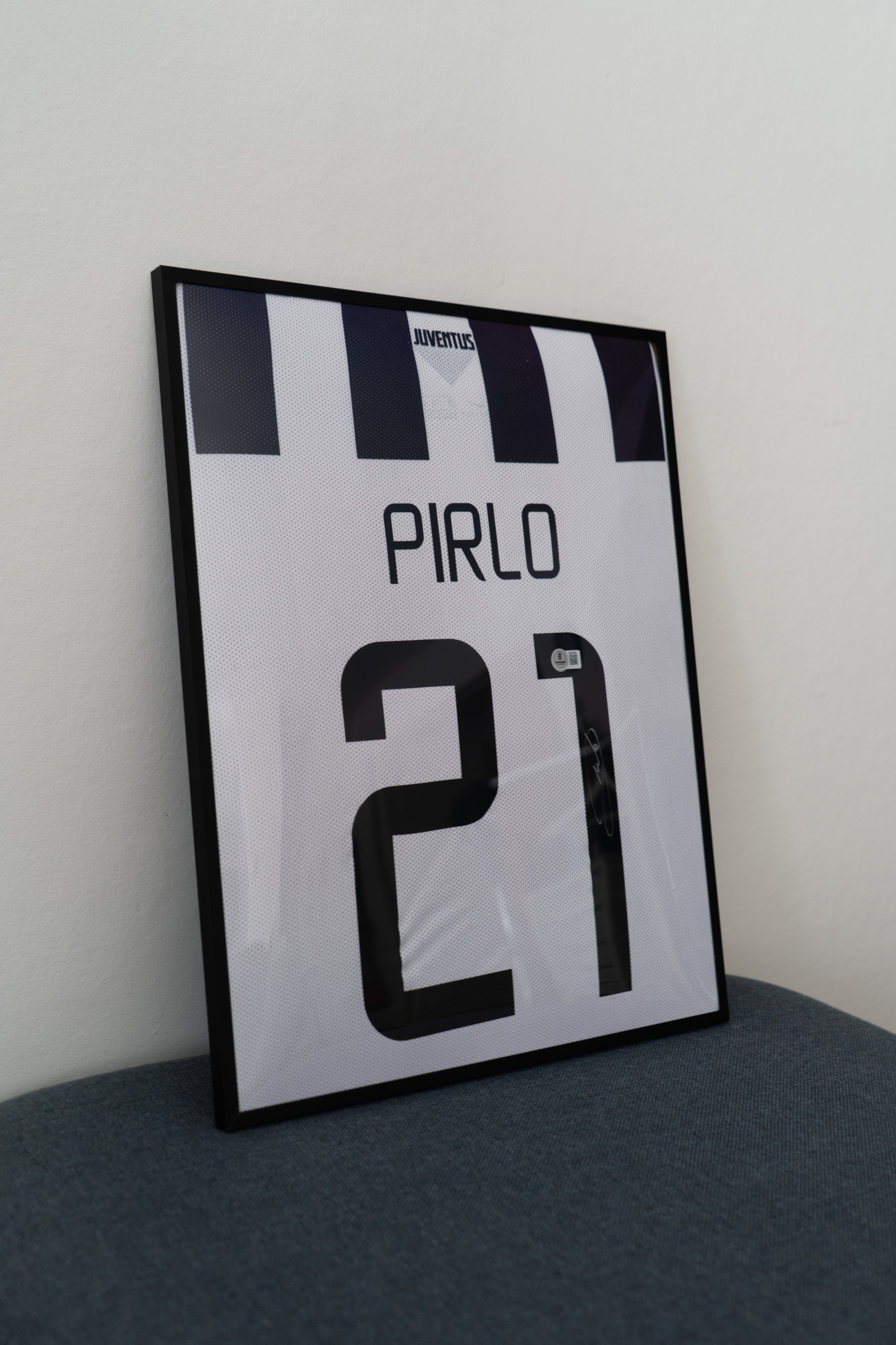 Signert Andrea Pirlo Juventus hjemmedrakt