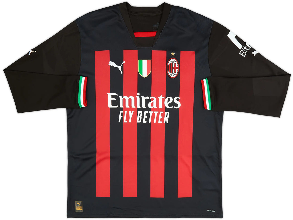 2022-23 AC Milan Hjemme L/S drakt Ibrahimovic #11