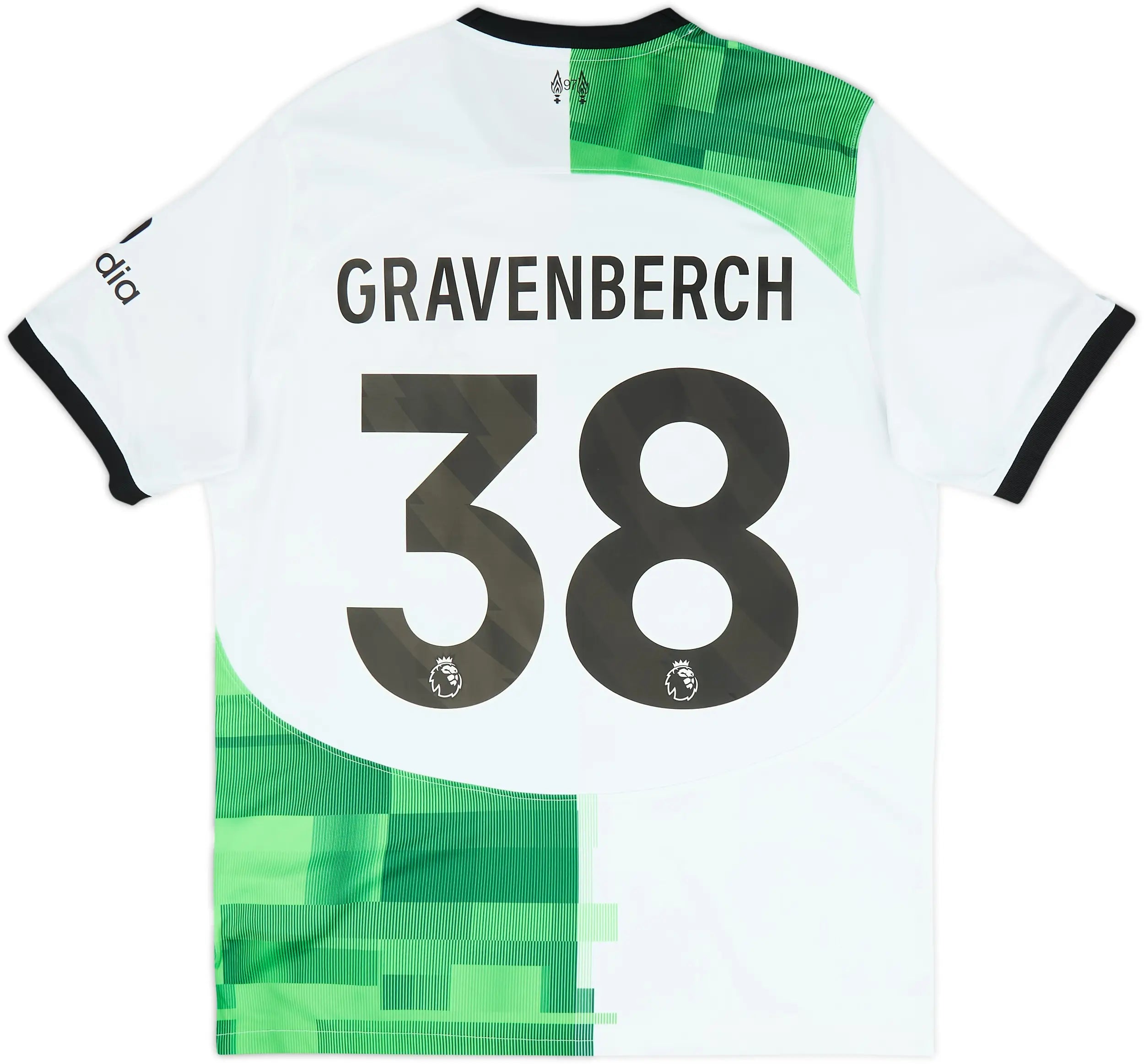2023-24 Liverpool Borte drakt Gravenberch #38