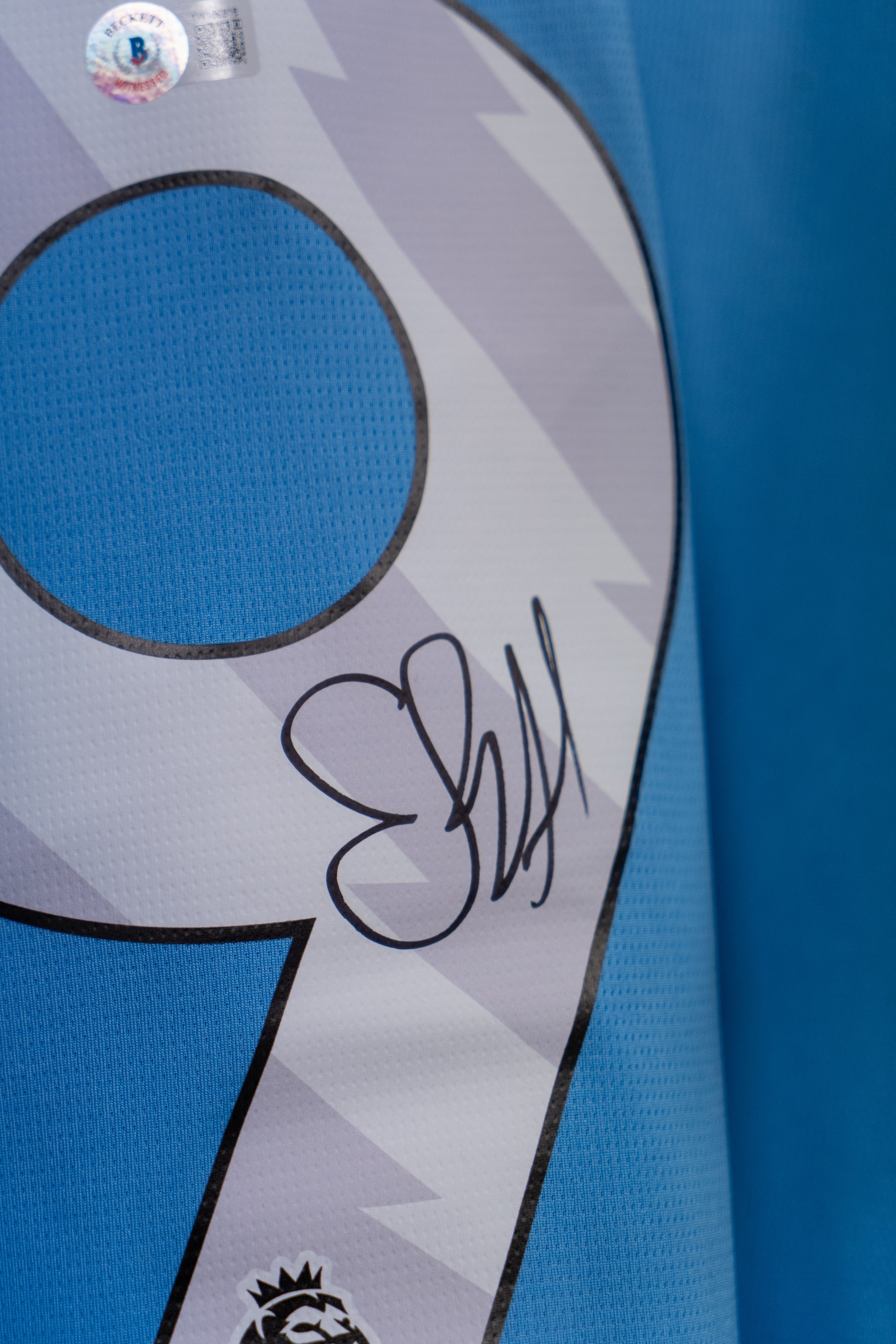 Signert Erling Braut Haaland Manchester City drakt