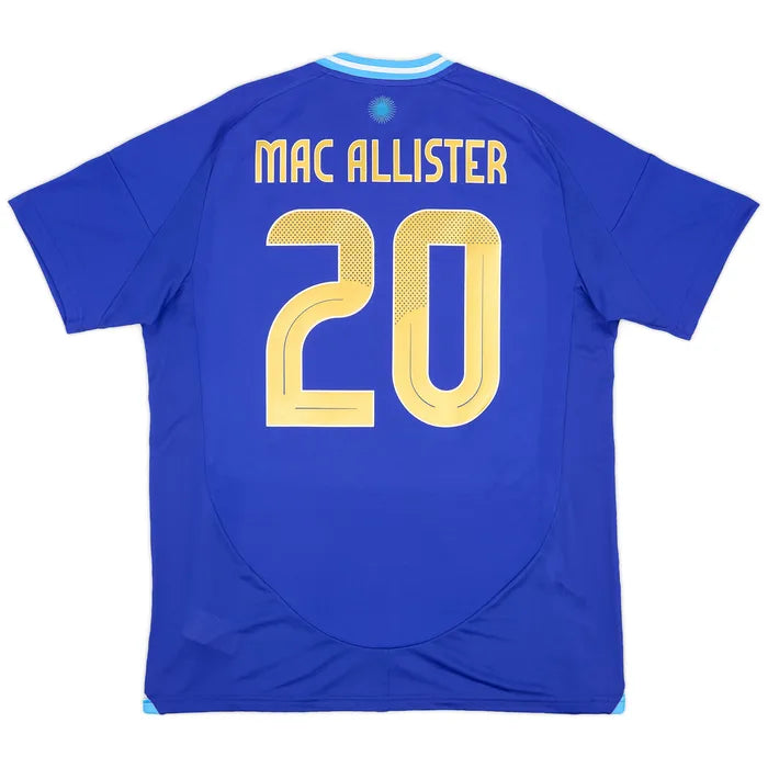 Argentina Mac Allister #20 2024-25, Borte
