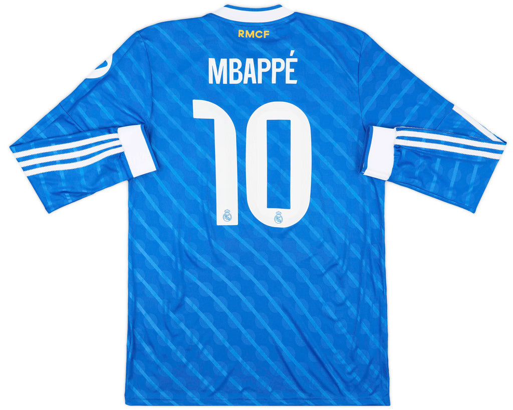 2025-26 Real Madrid Tredje L/S drakt Mbappe #10