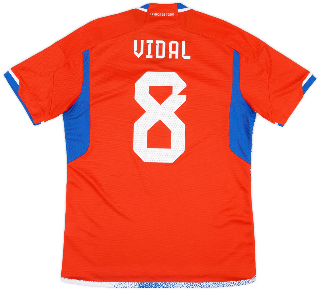 Chile Hjemme drakt Vidal #8