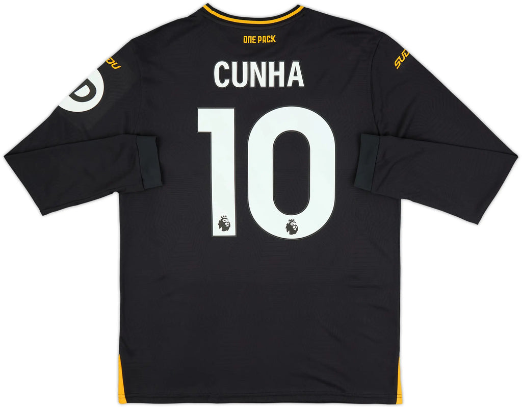 2024-25 Wolves Bortedrakt Longsleeve Cunha #10