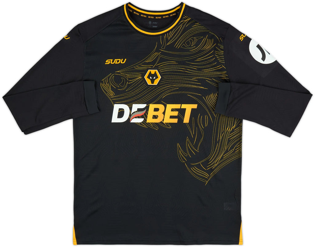 2024-25 Wolves Bortedrakt Longsleeve Cunha #10