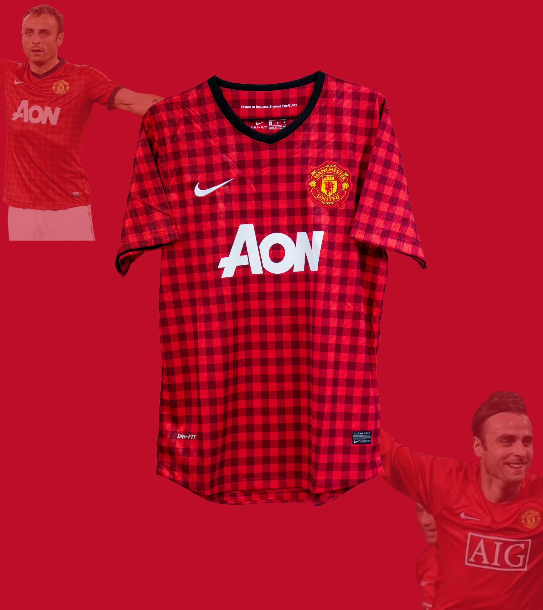 Signert Berbatov Manchester United drakt