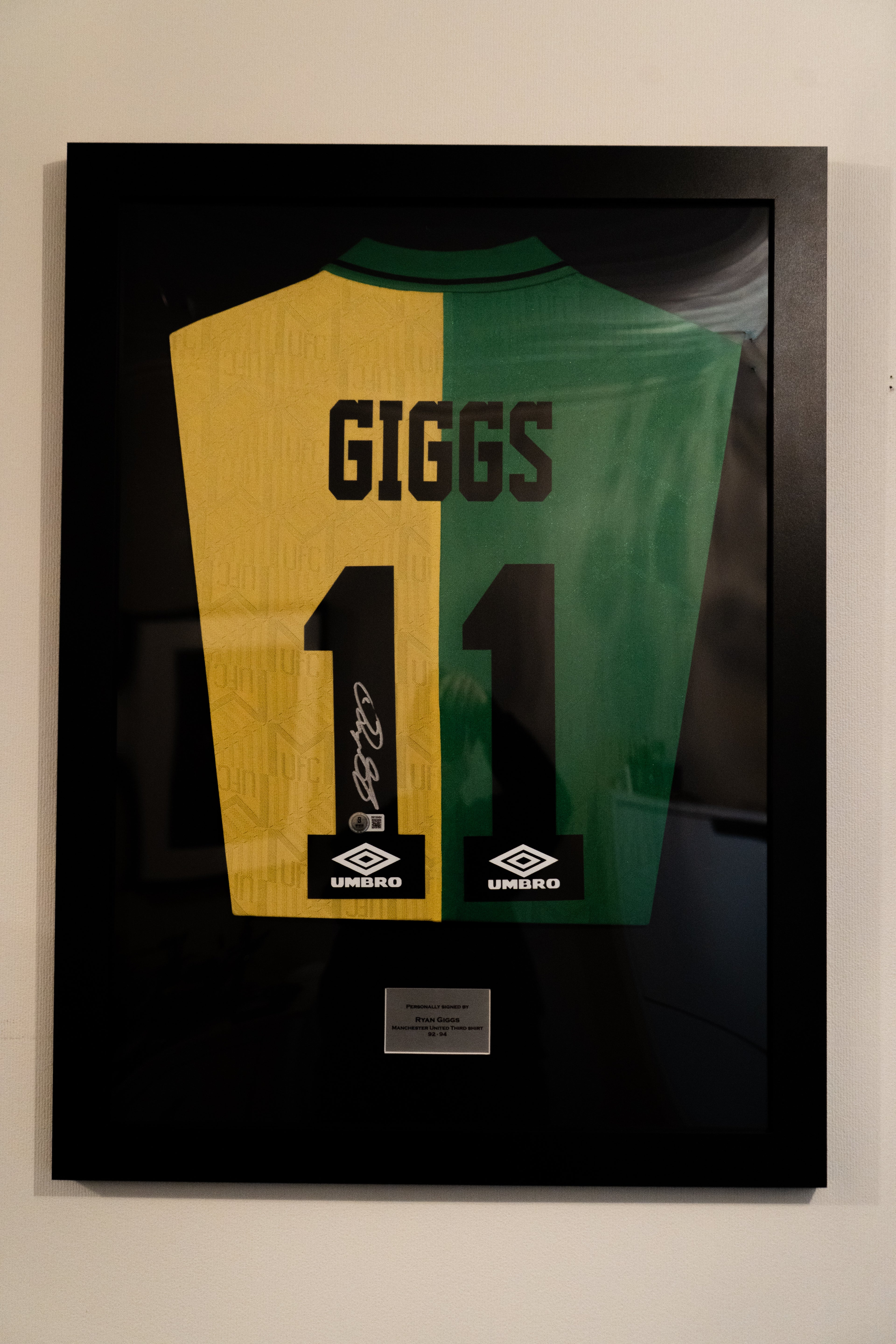 Ryan Giggs Signert Manchester United drakt