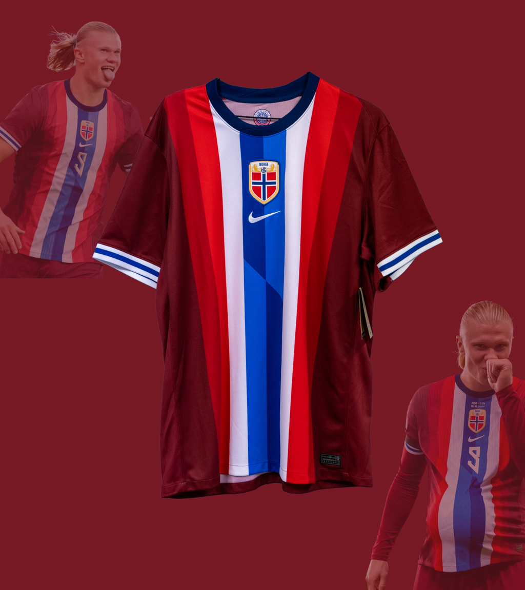 Signert Erling Braut Haaland Norge drakt