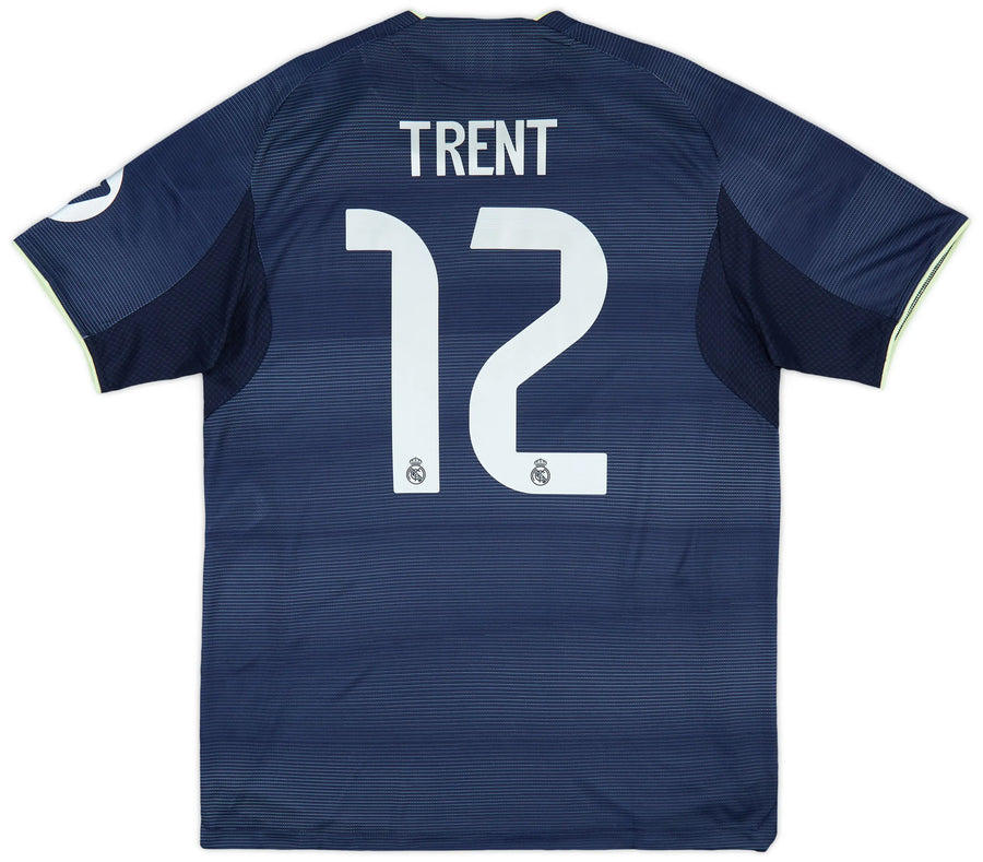 2025-26 Real Madrid Borte Player Issue drakt Trent #12