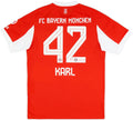 2025-26 Bayern Munich Hjemme drakt Karl #42