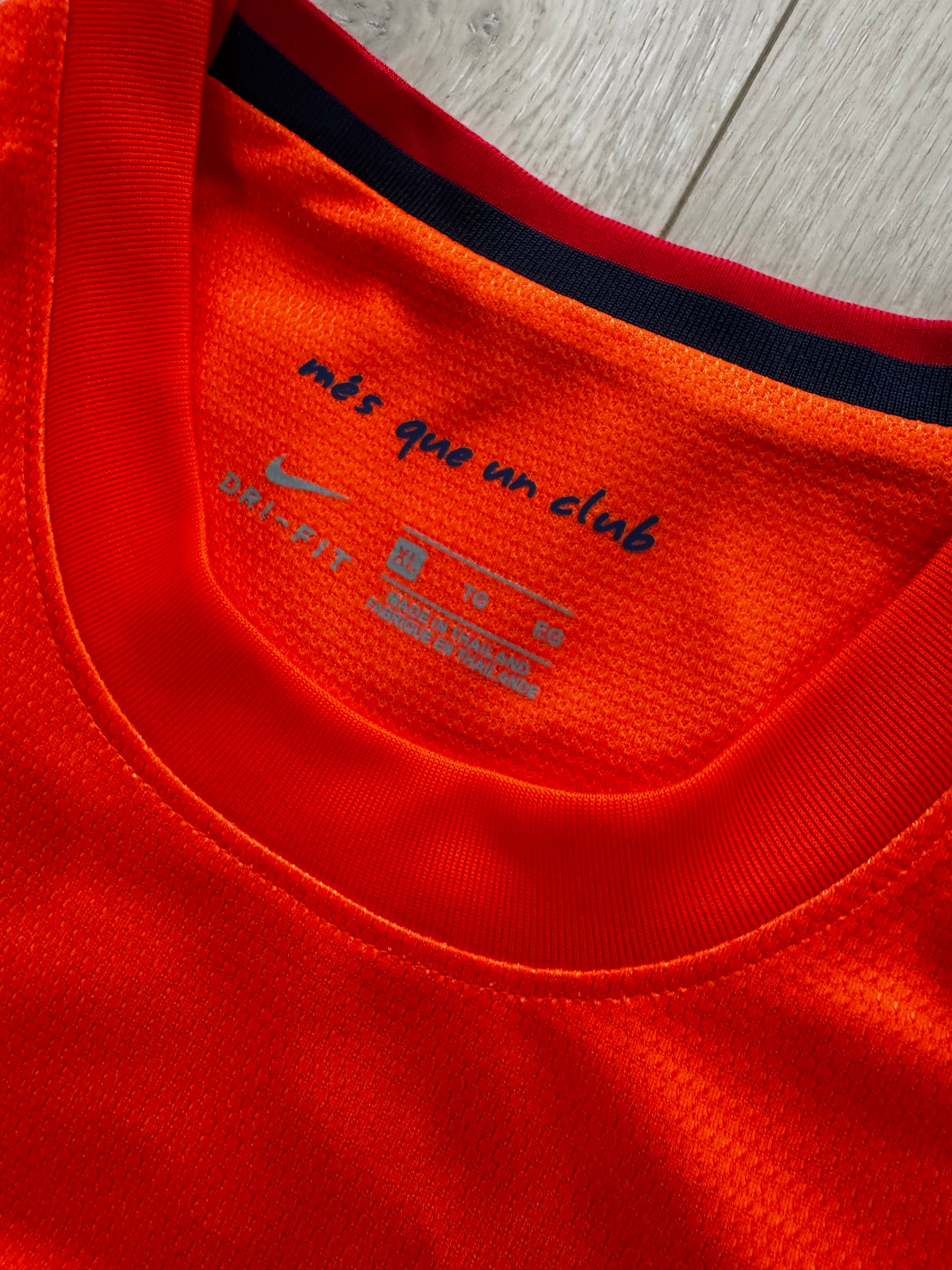 Signert Innrammet Messi Barcelona bortedrakt 12/13