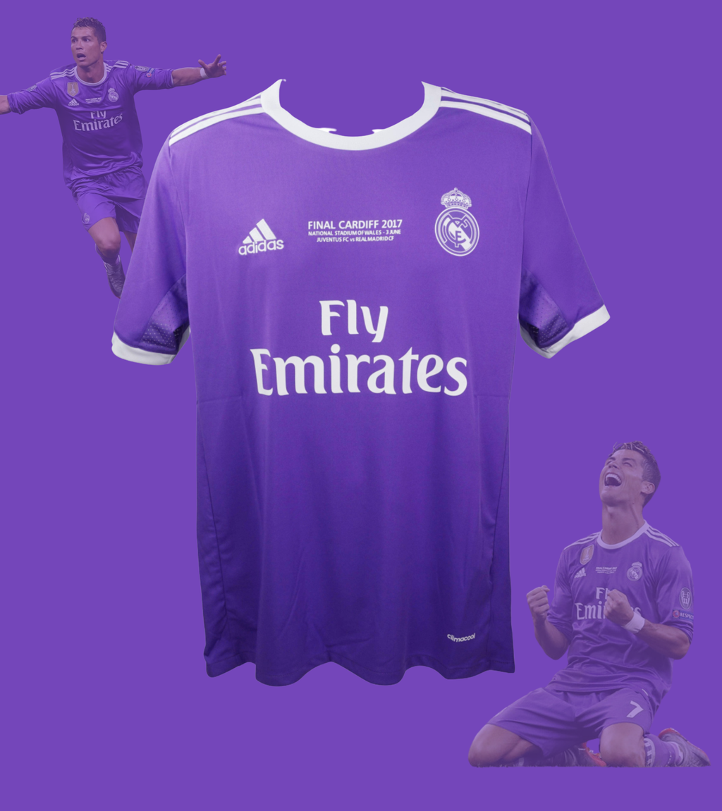 Signert Cristiano Ronaldo Real Madrid drakt - CL Finale 2017