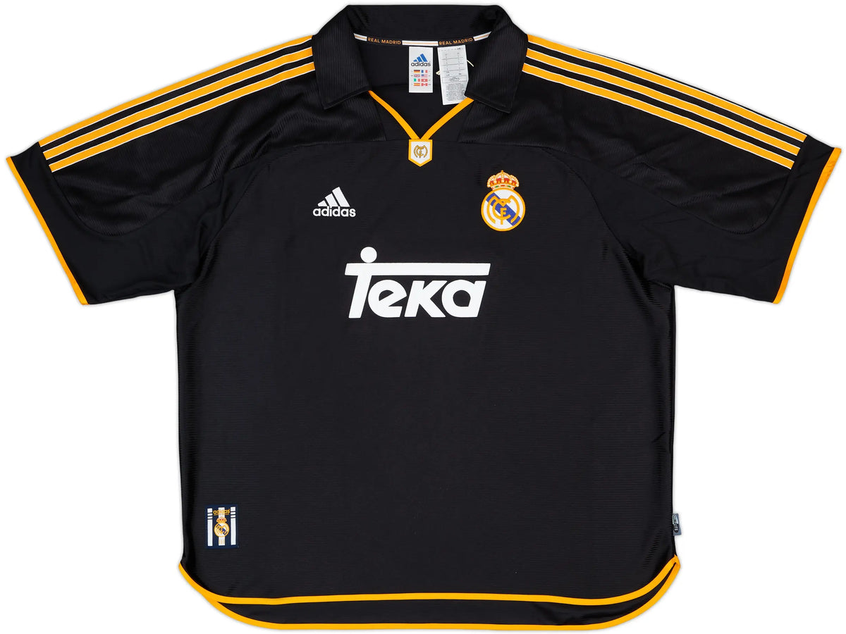 1999-00 Real Madrid adidas Reissue Borte drakt R.Carlos #3