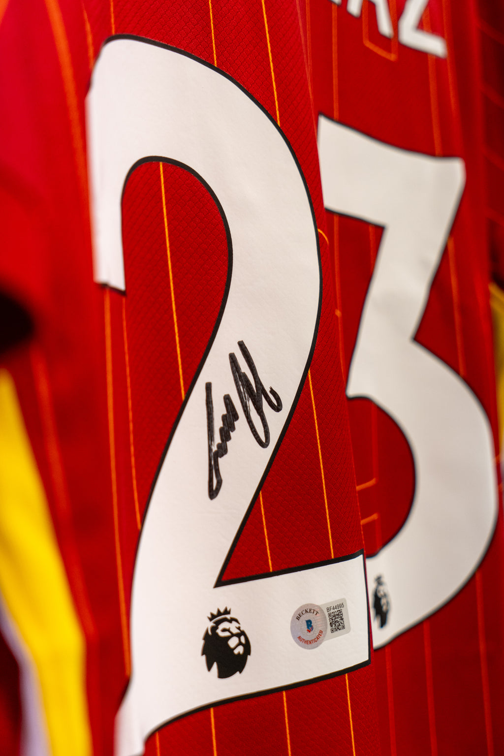 Luis Diaz Signert Liverpool hjemmedrakt #23