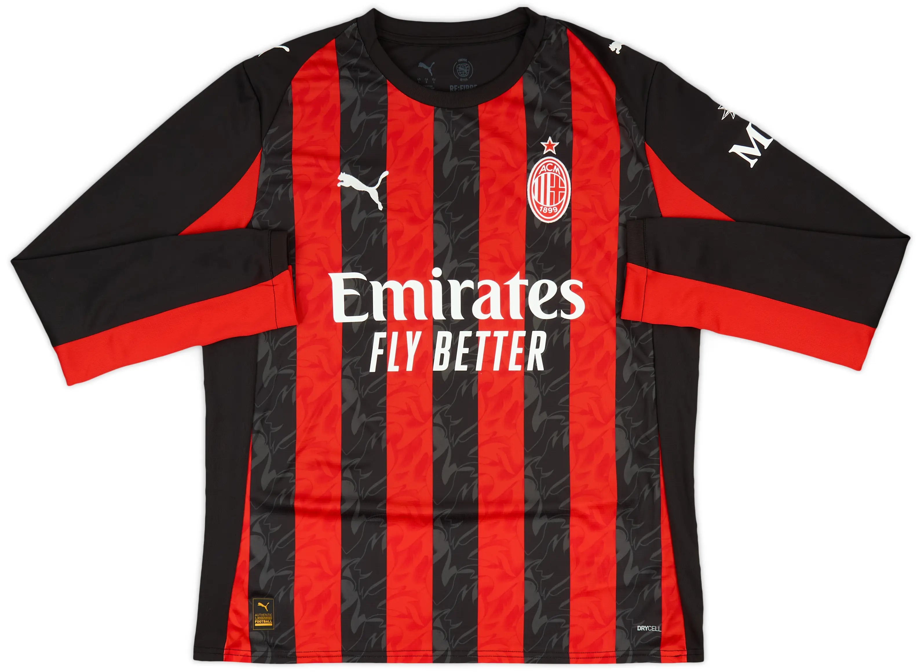 2025-26 AC Milan Hjemme L/S drakt Modric #14