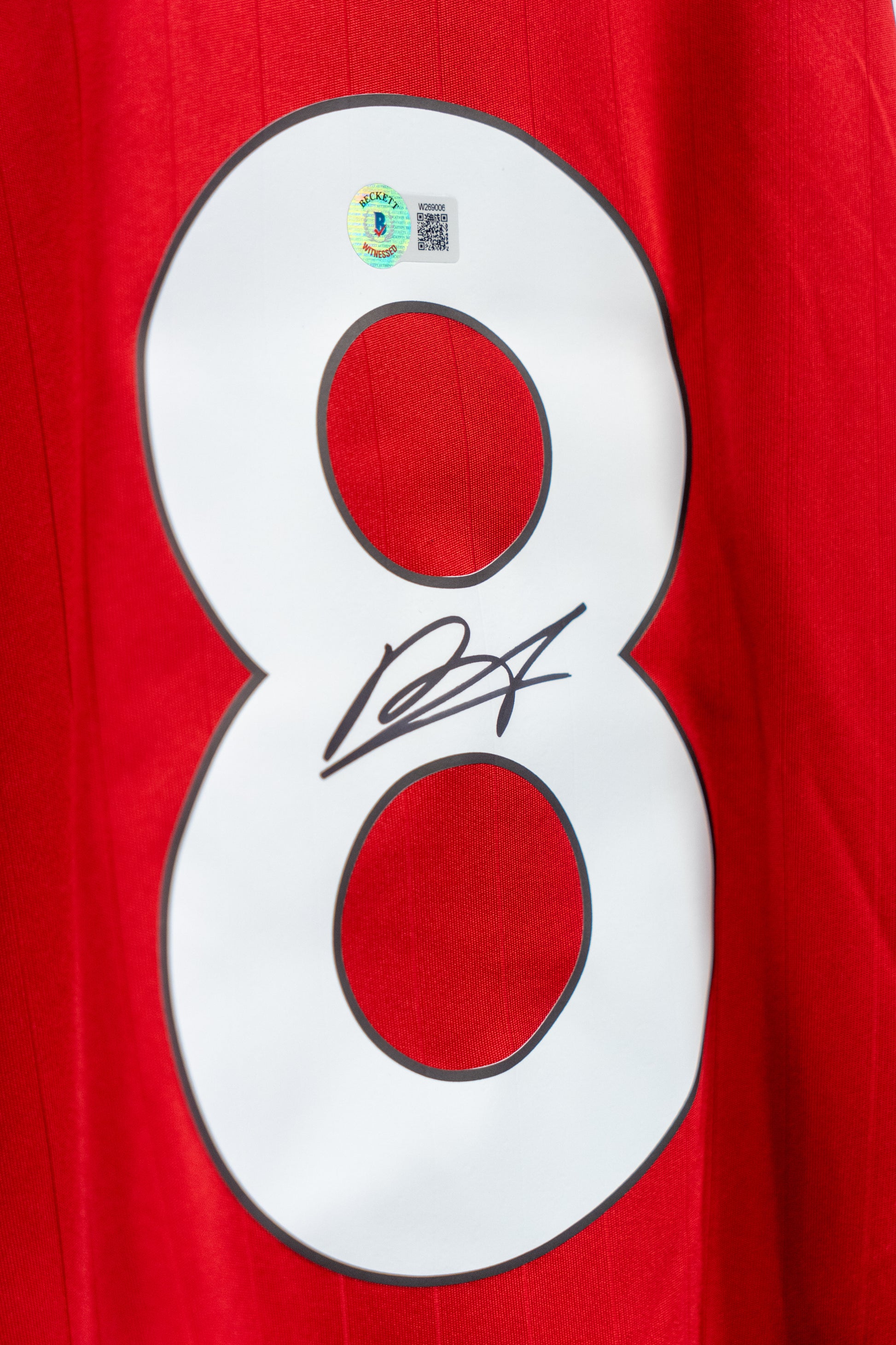 Signert Bruno Fernandes Man Utd 22/23 Hjemmedrakt