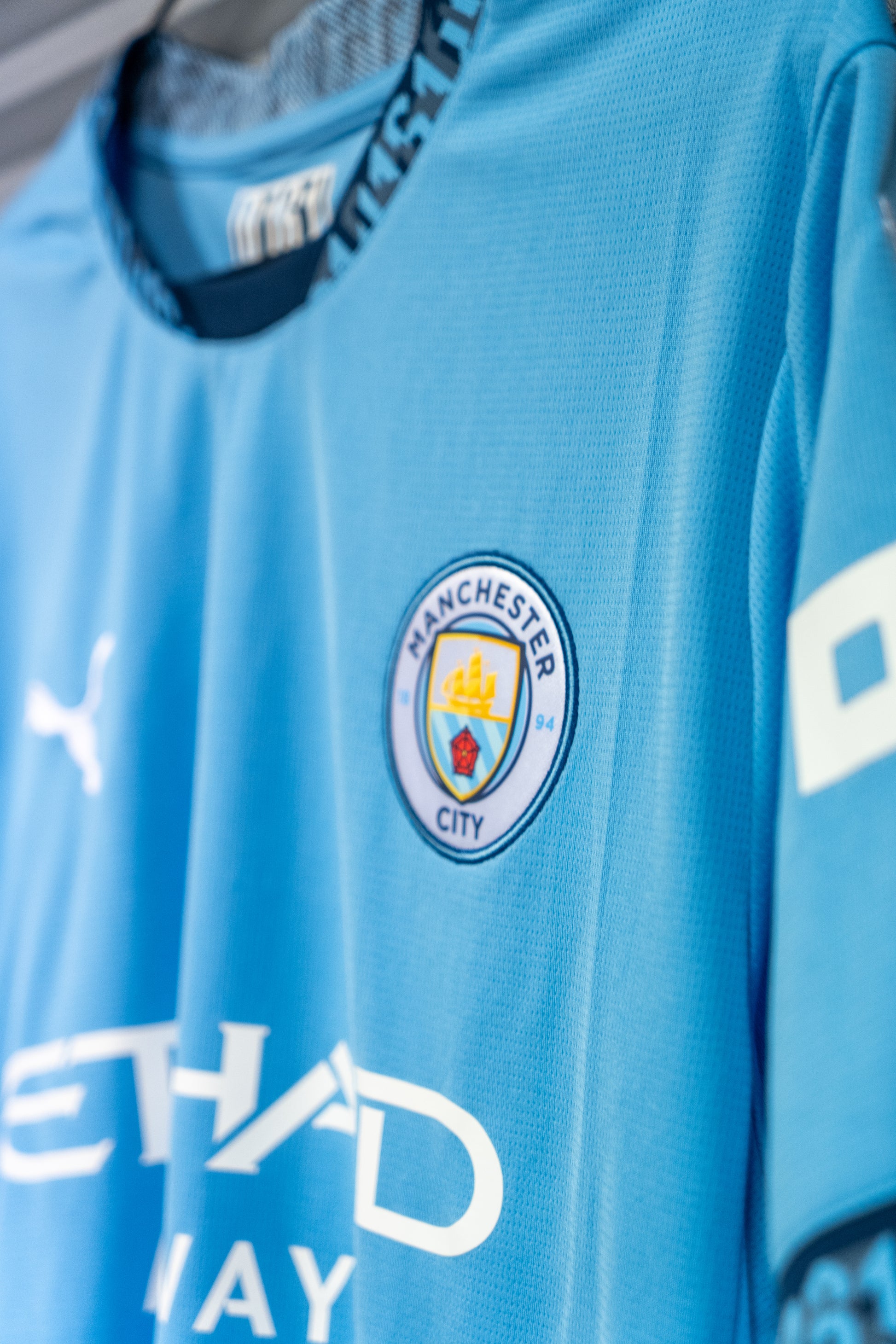 Signert Erling Braut Haaland Manchester City drakt