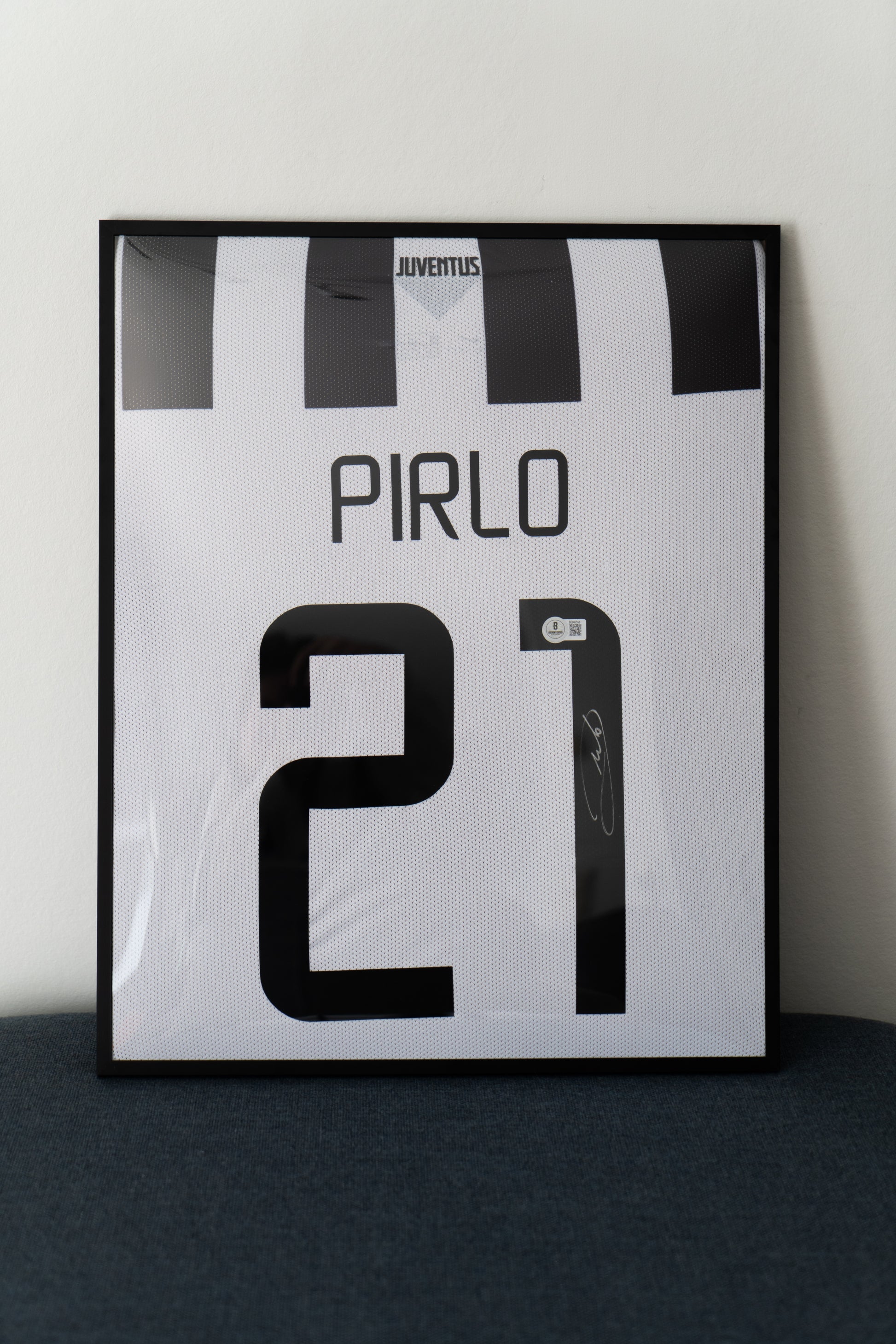 Signert Andrea Pirlo Juventus hjemmedrakt