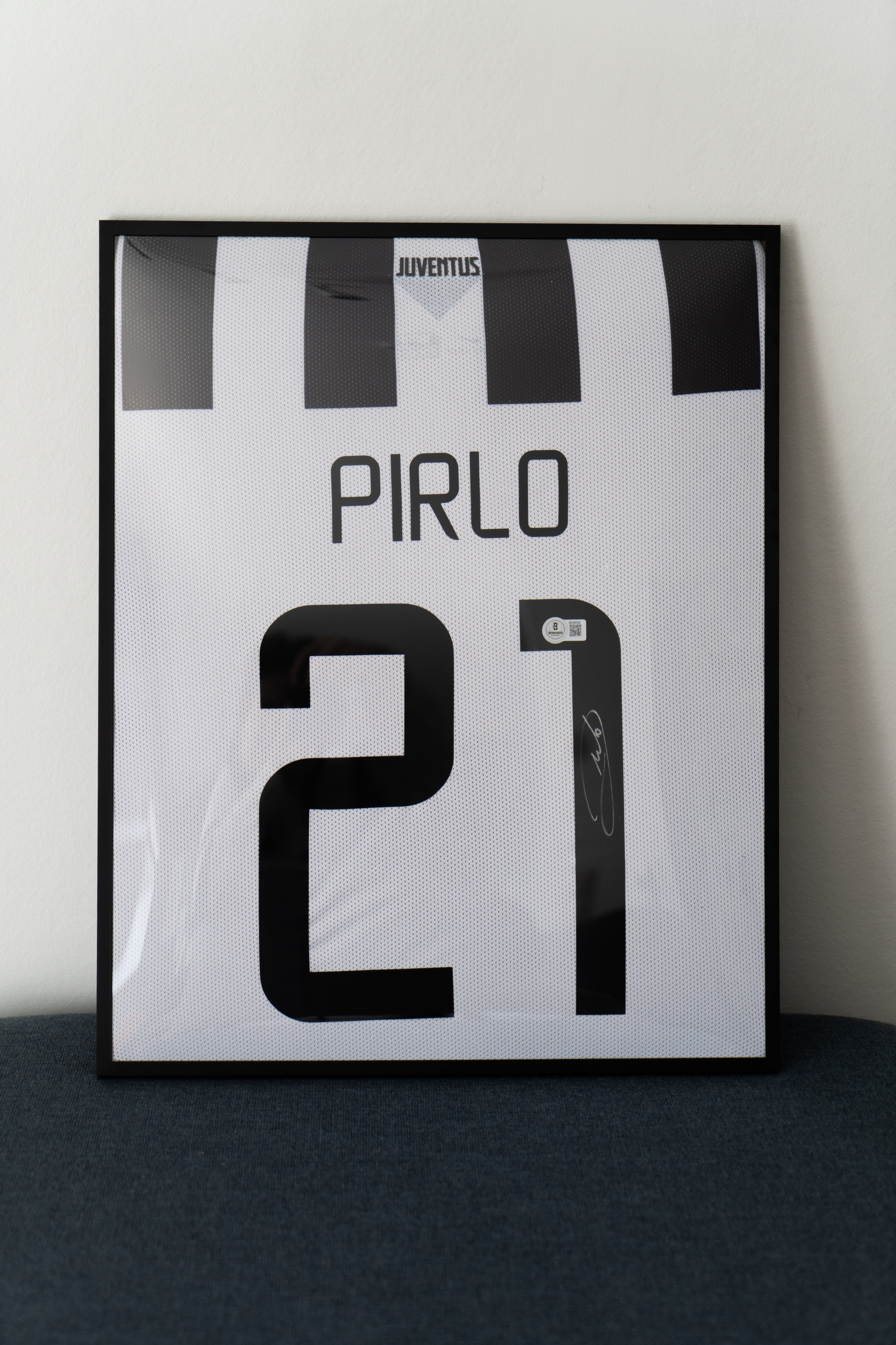 Signert Andrea Pirlo Juventus hjemmedrakt