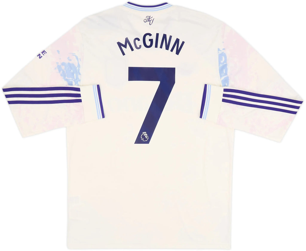2025-26 Aston Villa Tredje L/S drakt McGinn #7