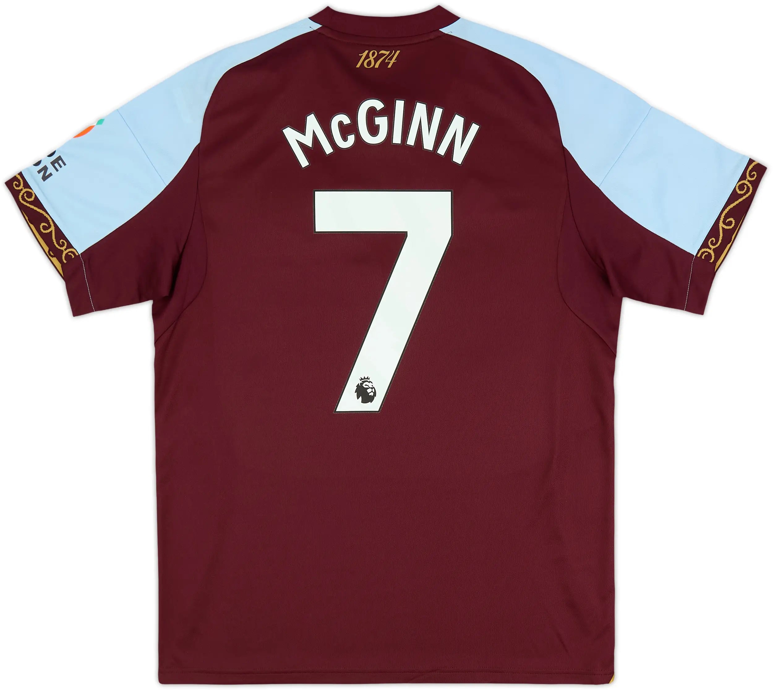 2025-26 Aston Villa Hjemme drakt McGinn #7
