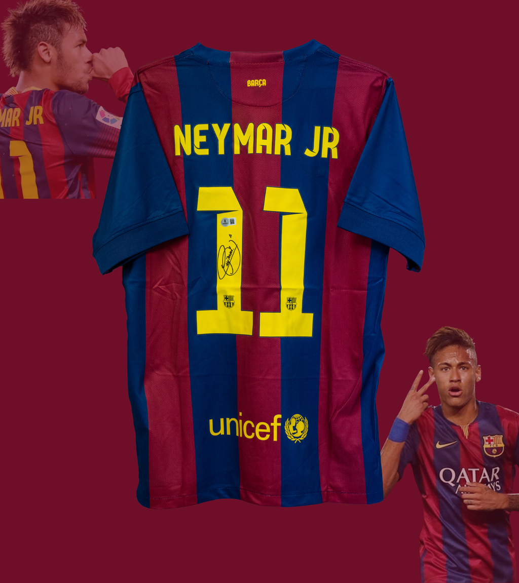 Signert Neymar Barcelona drakt