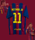 Neymar Signert Barcelona hjemmedrakt