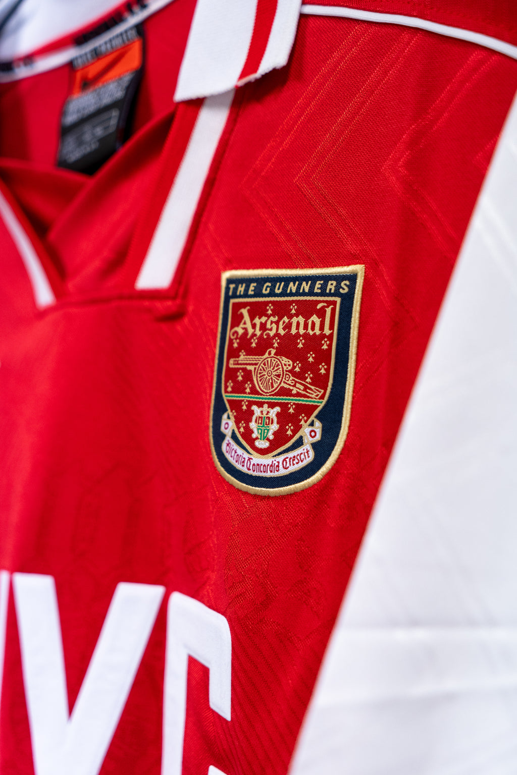 Signert Patrick Vieira Arsenal hjemmedrakt 96/98