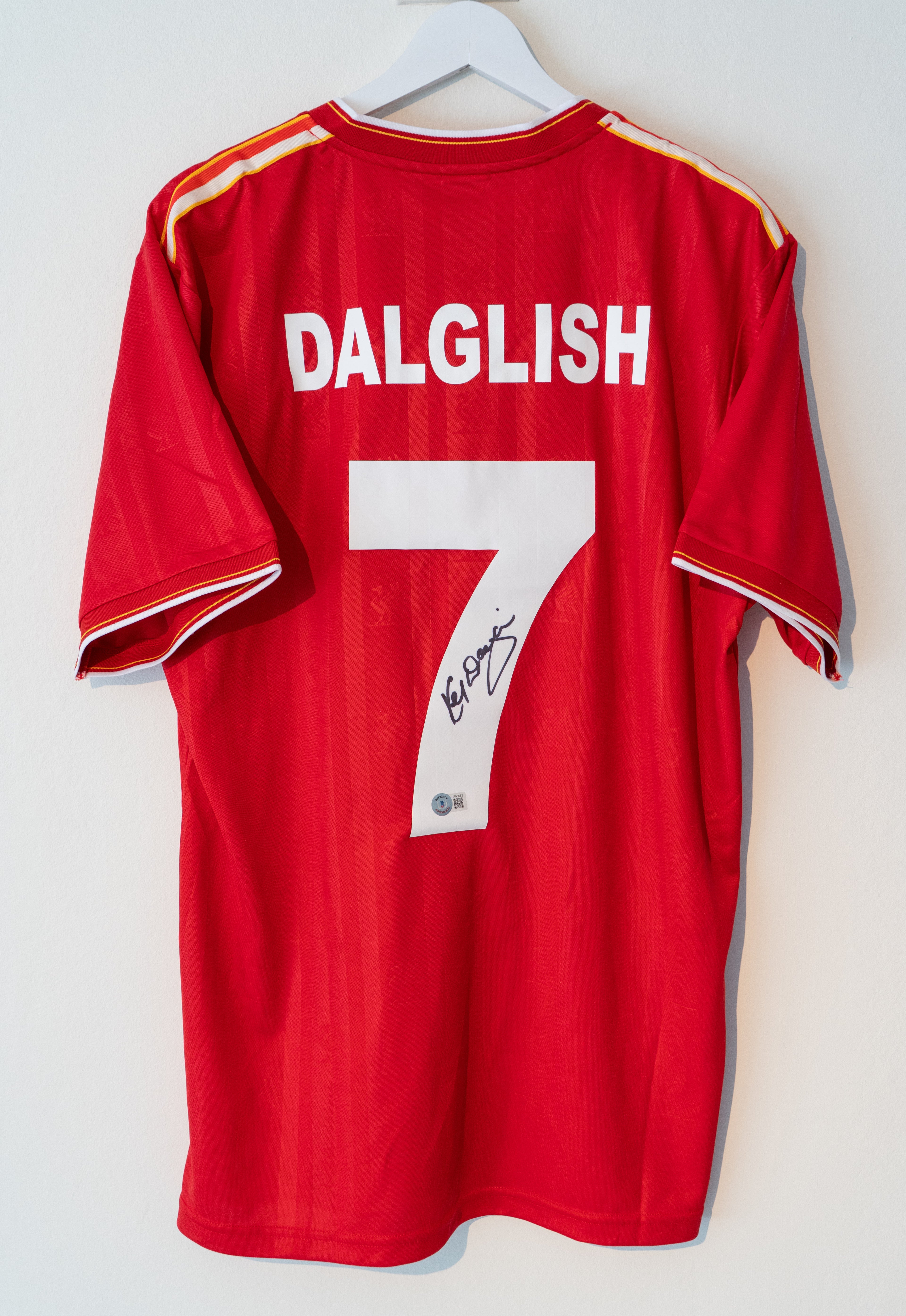 Signert Kenny Dalglish Liverpool Drakt