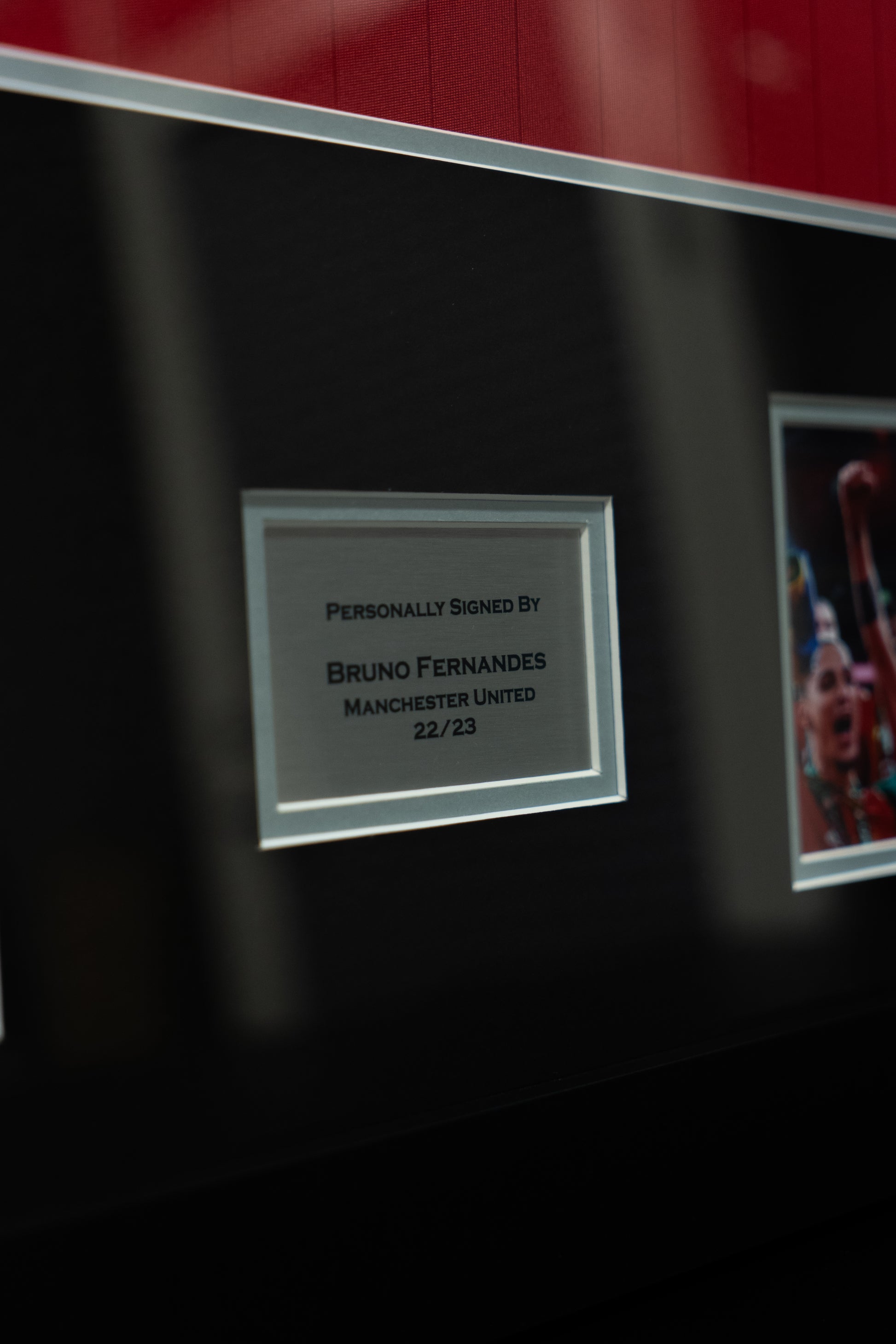 Signert Bruno Fernandes Man Utd 22/23 Hjemmedrakt