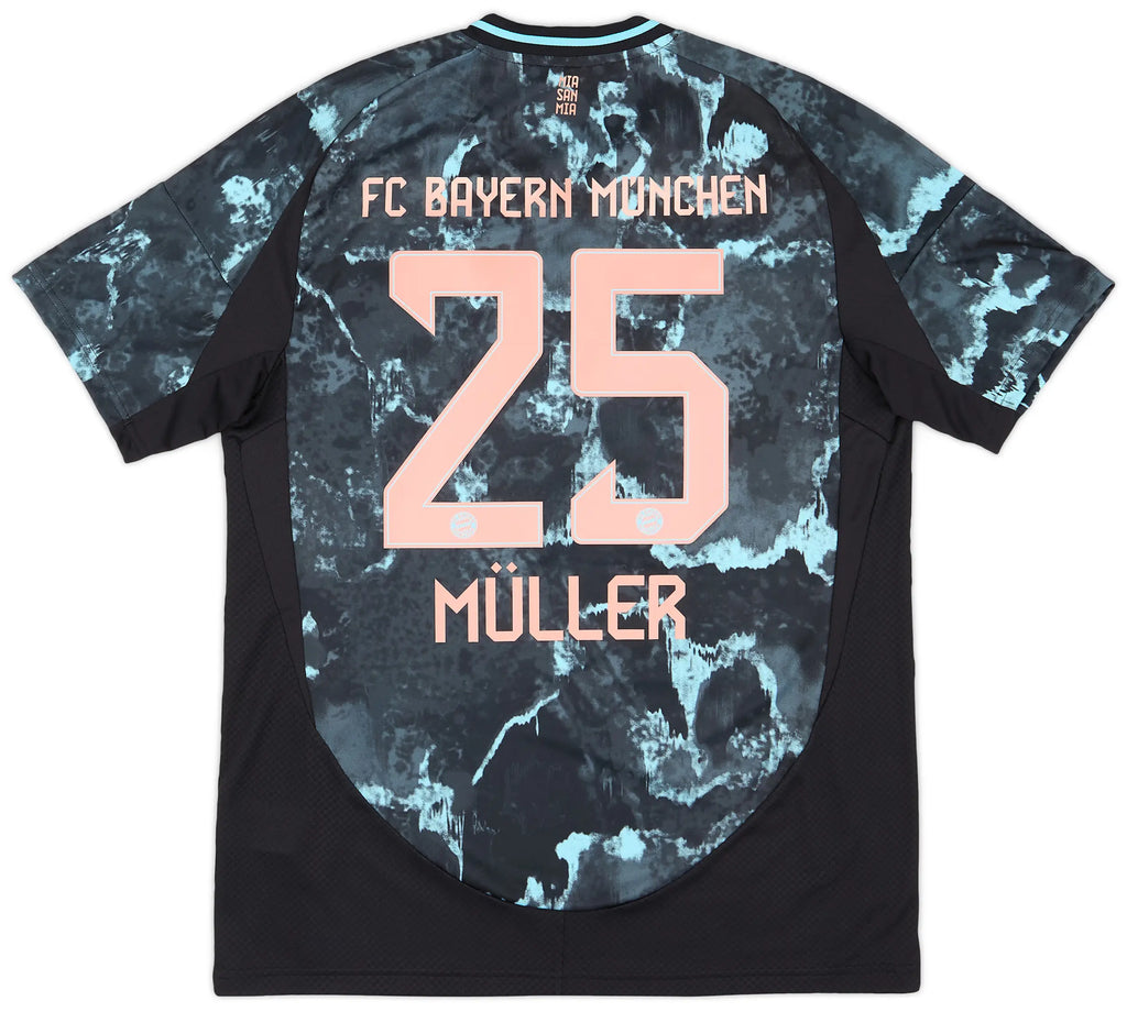 2024-25 Bayern Munich Borte drakt Muller #25