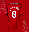 Bruno Fernandes Signert Manchester United hjemmedrakt 22/23
