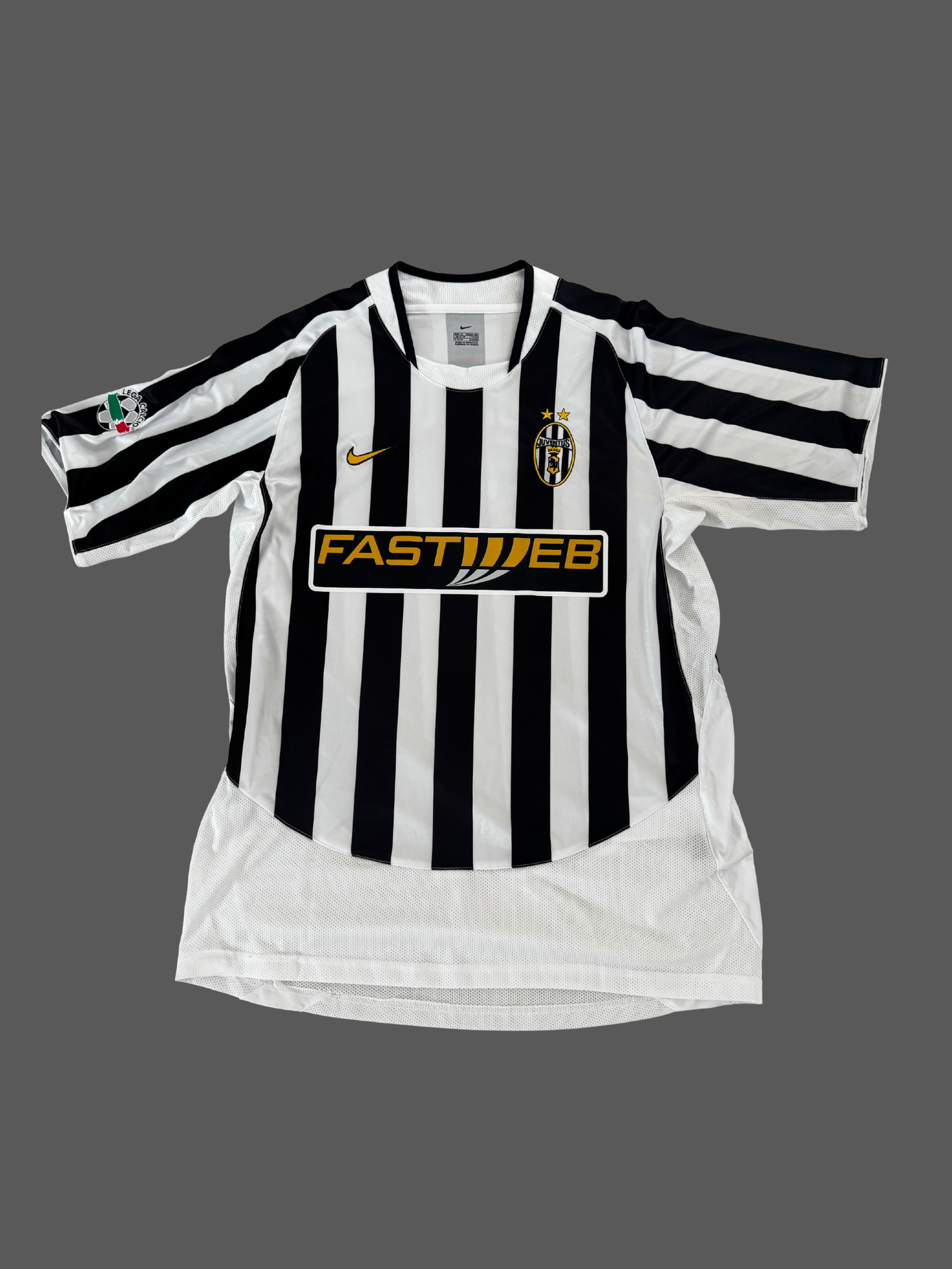 Signert innrammet Buffon juventus hjemmedrakt 03/04