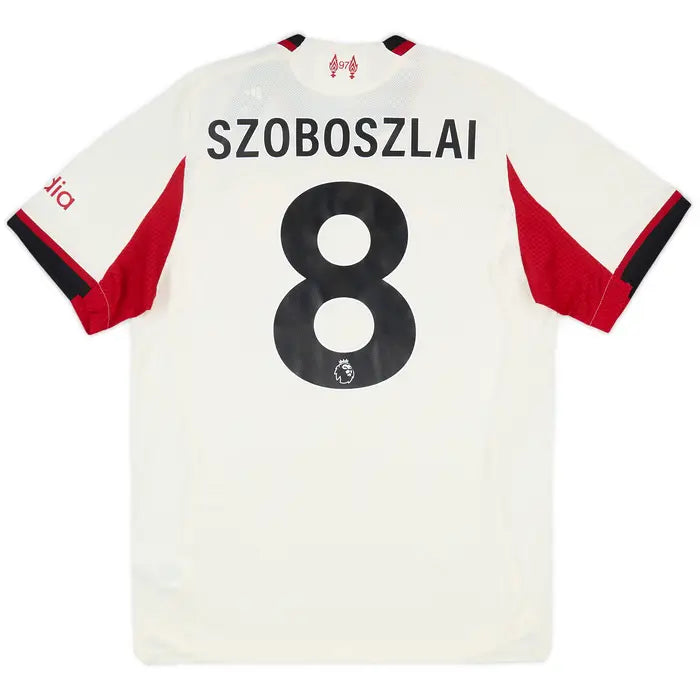 2025-26 Liverpool Borte Player Issue drakt Szoboszlai #8