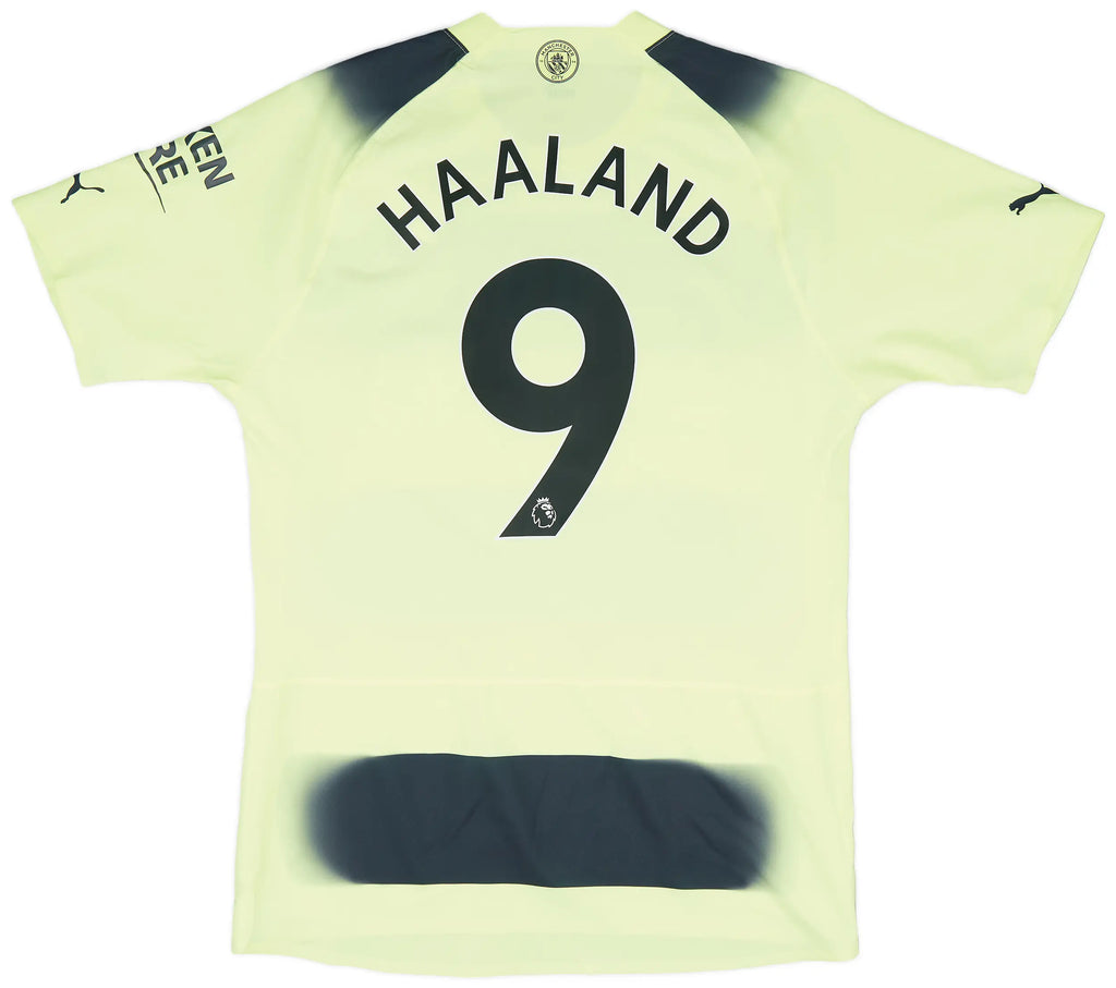2022-23 Manchester City Player Issue Tredjedrakt Haaland #9