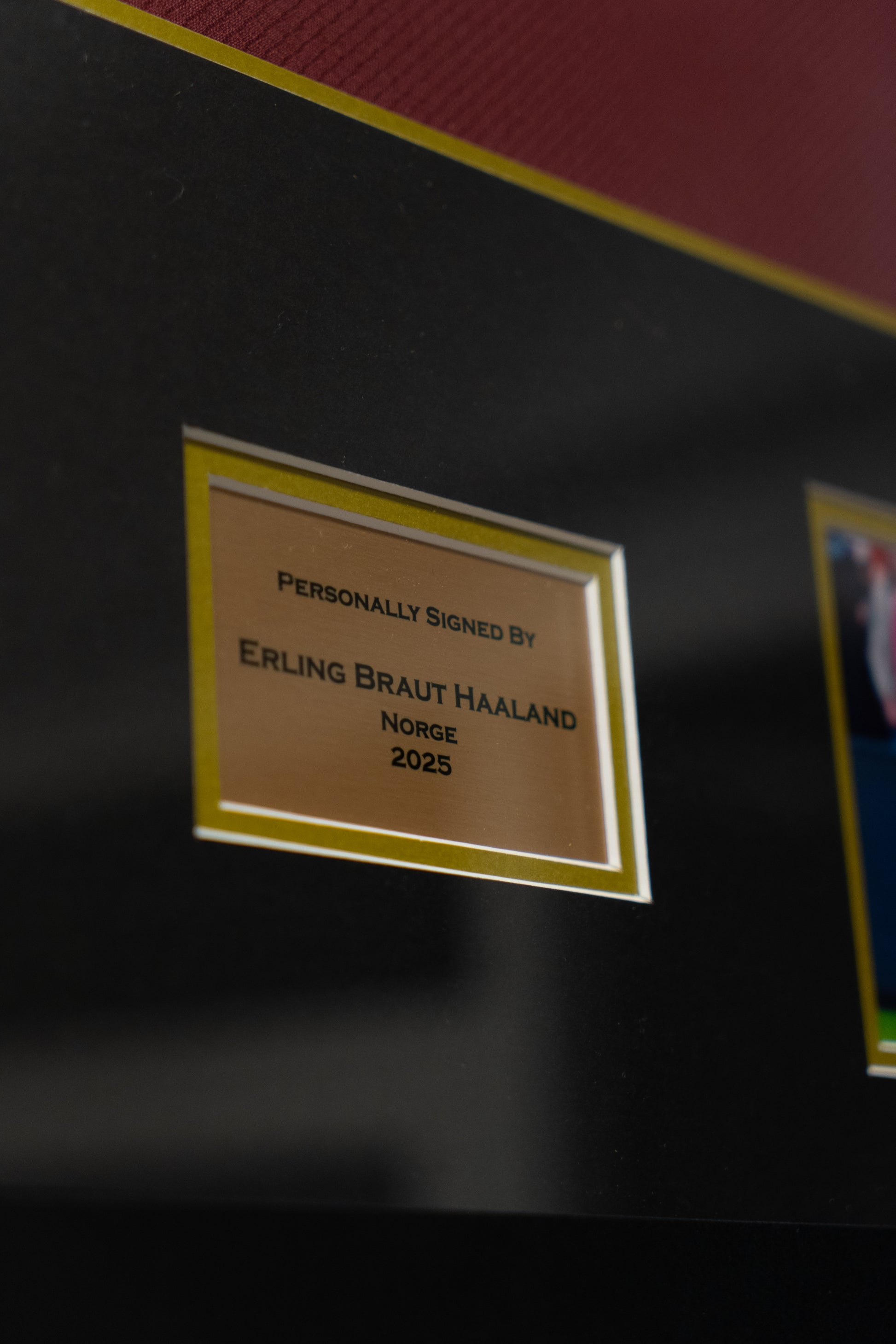 Signert Erling Braut Haaland Norge drakt