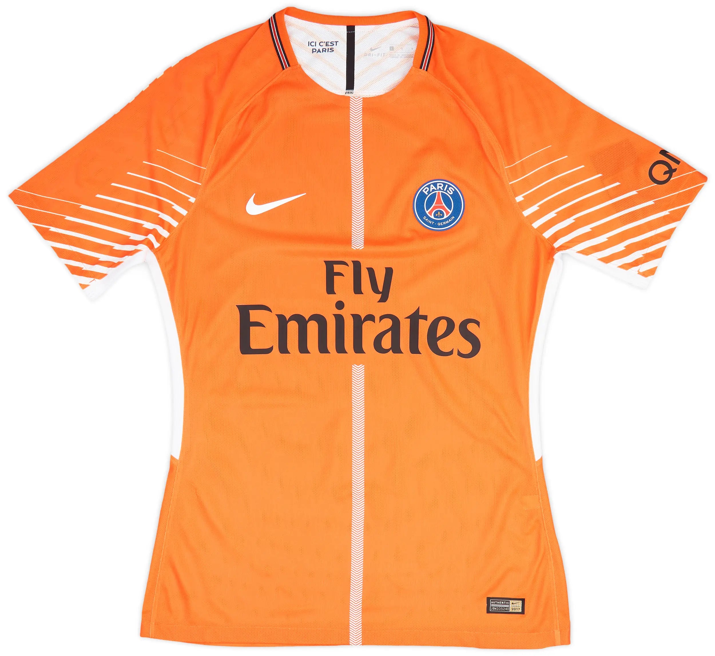 2017-18 Paris Saint-Germain GK Hjemme Player Issue drakt