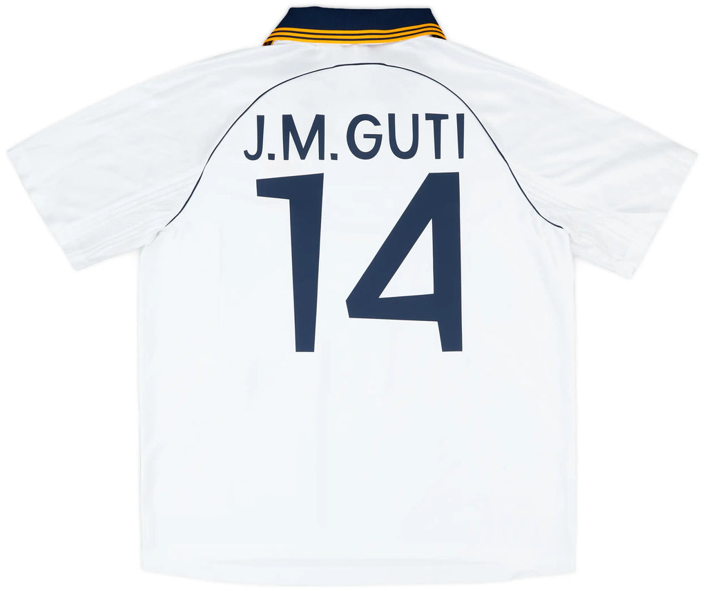 1999-00 Real Madrid adidas Reissue Hjemme drakt Guti #14
