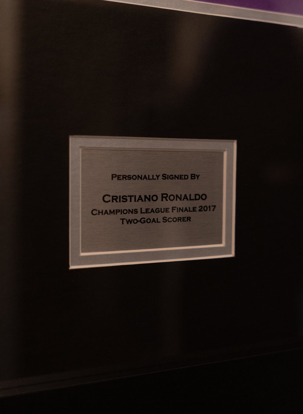 Cristiano Ronaldo Signert  Real Madrid drakt - CL Finale 2017