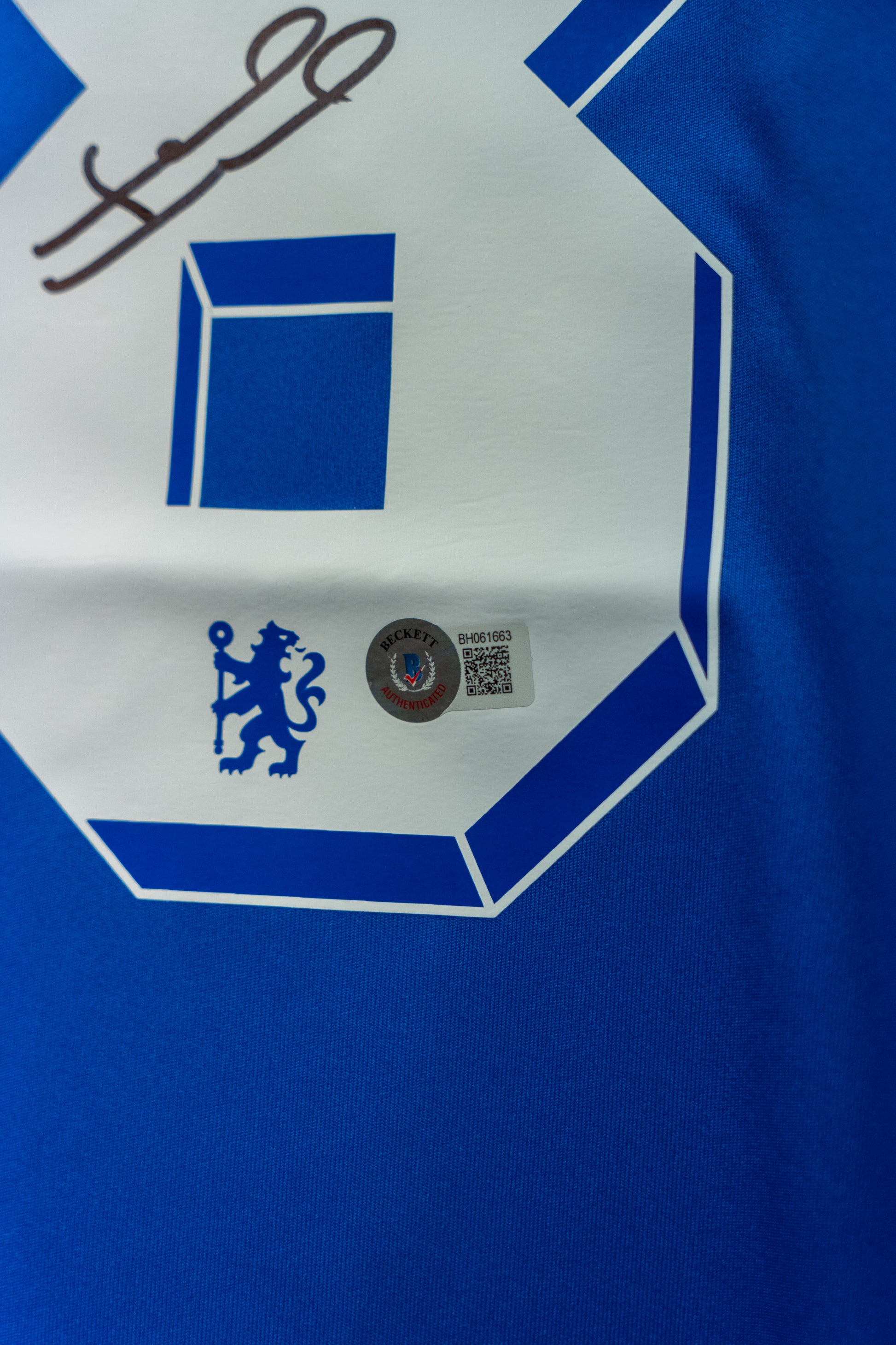 Signert Lampard Chelsea drakt - CL Finale Munich 2012