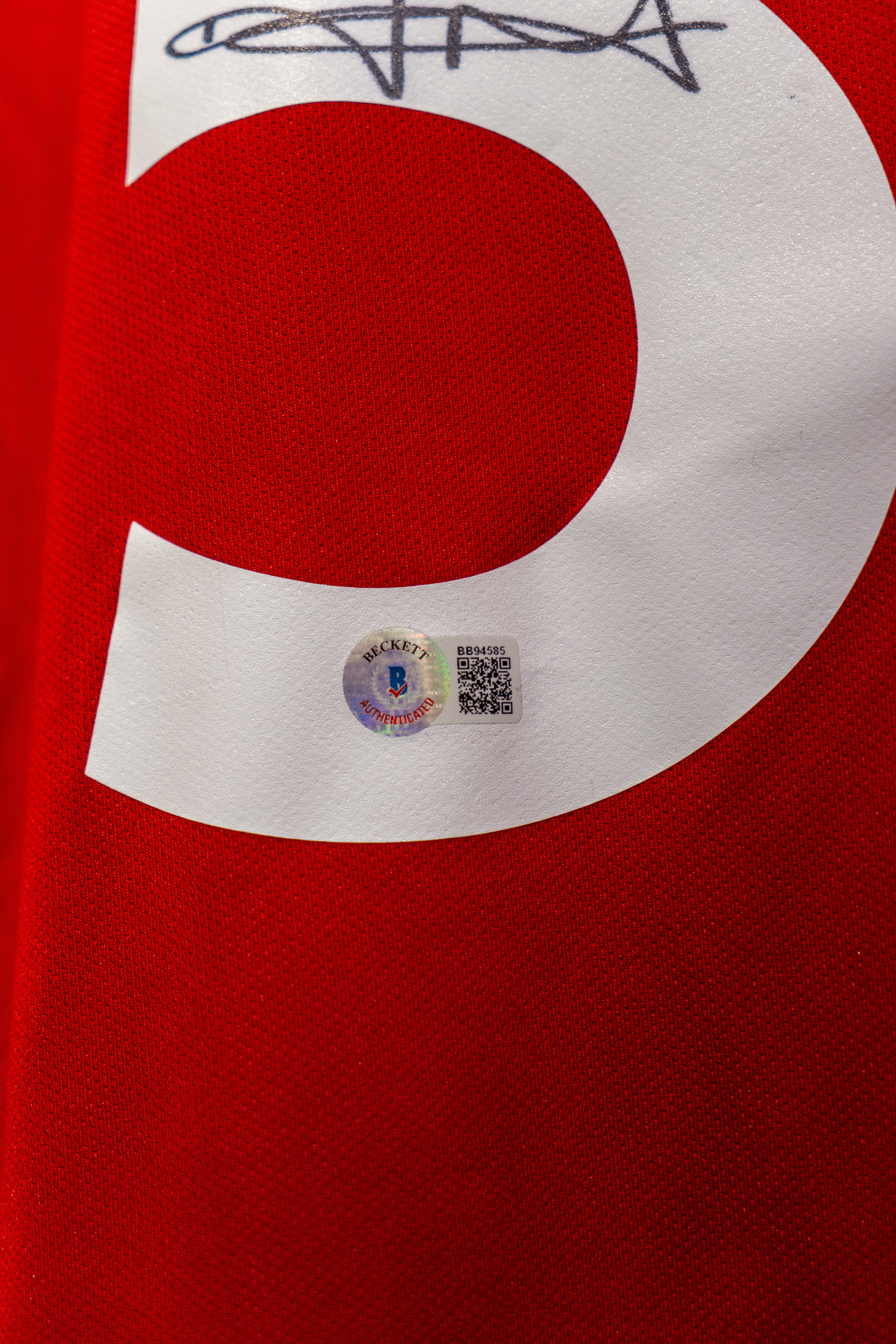 Harry Maguire Signert Manchester United hjemmedrakt 25/26