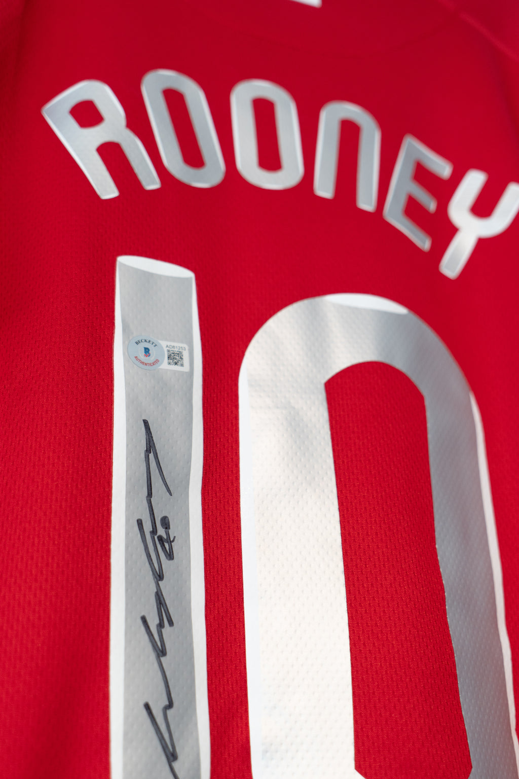 Wayne Rooney Signert  Manchester United Drakt 2008